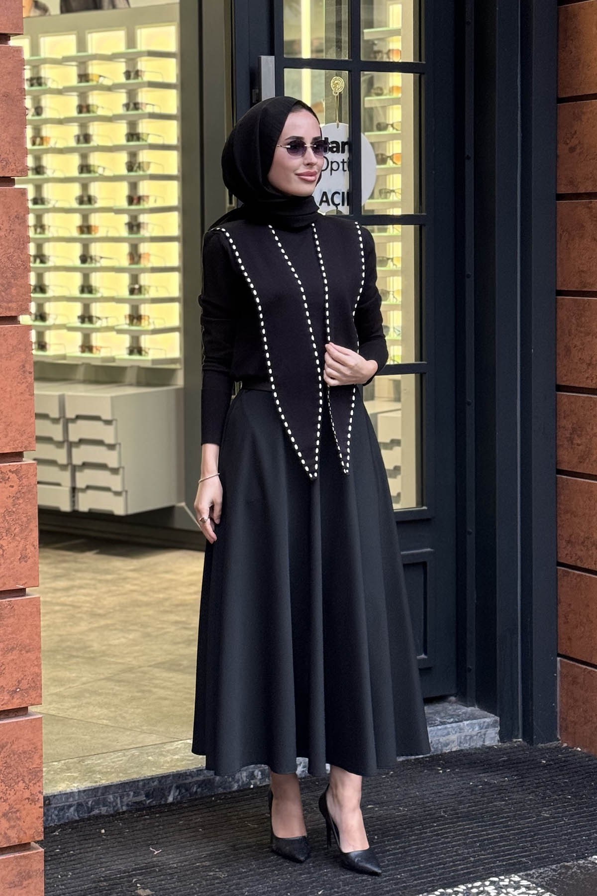 CLANDE Kazak 2602-3078 Siyah