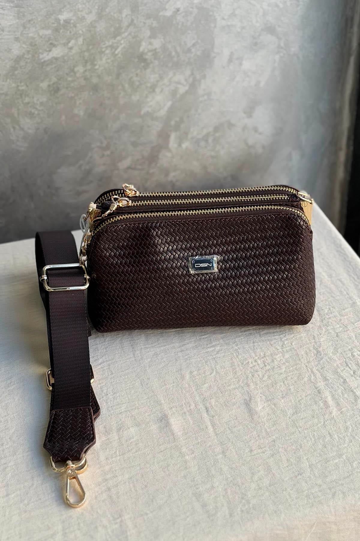 DSN Mini Çanta Y6387 Kahve