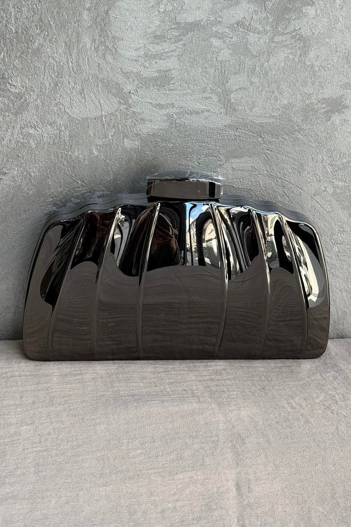 Ekshi Butik Mini Çanta 809 Platin