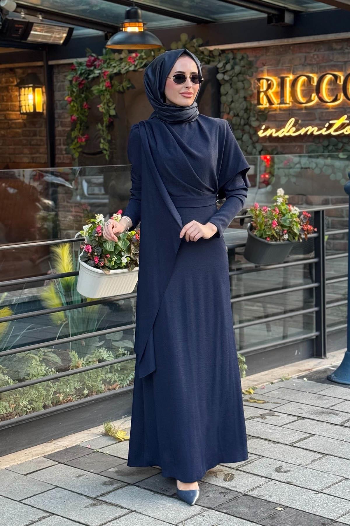 FERİHA SARIOĞLU İlkim Abiye 2026-LKM Lacivert