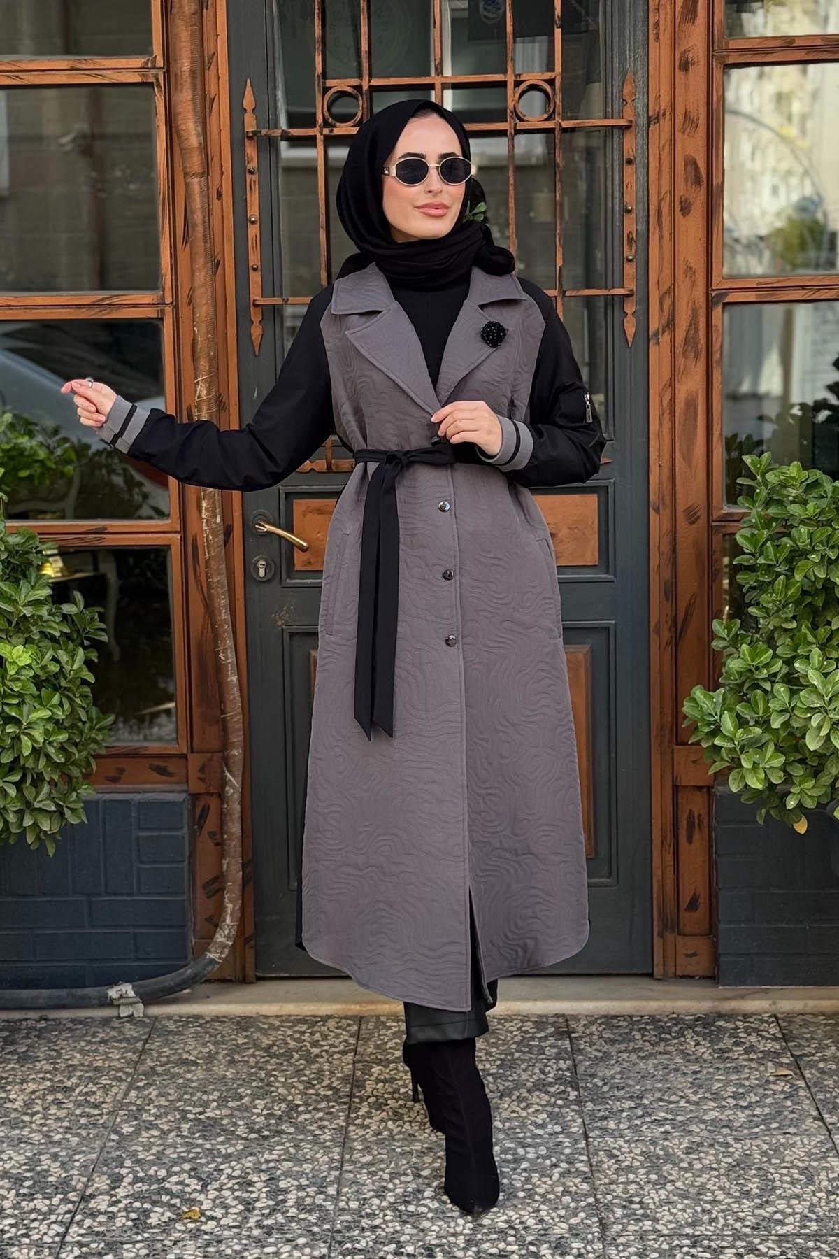 FUAT GÜRŞEN Kap 25K-4618 Antrasit