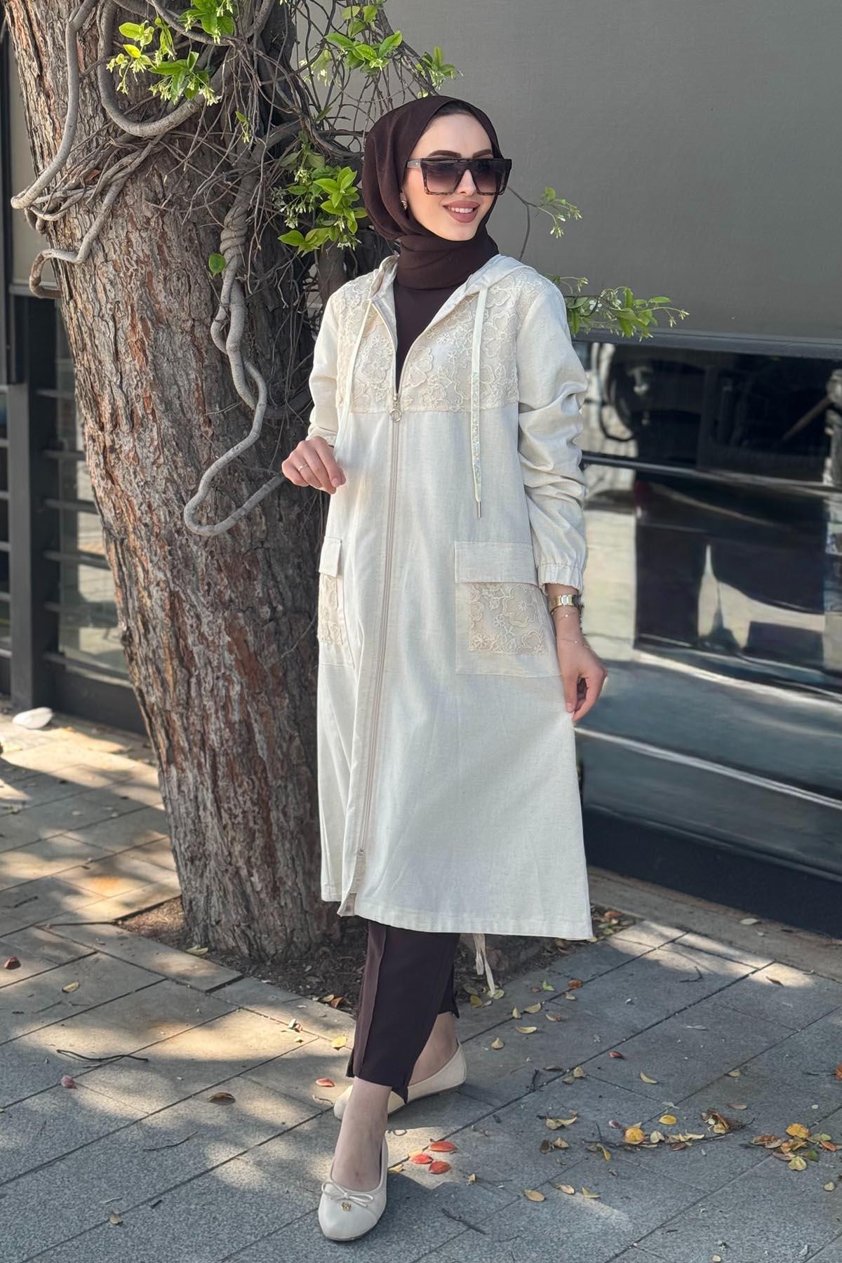 FUAT GÜRŞEN Kap 25Y-3631 Ekru