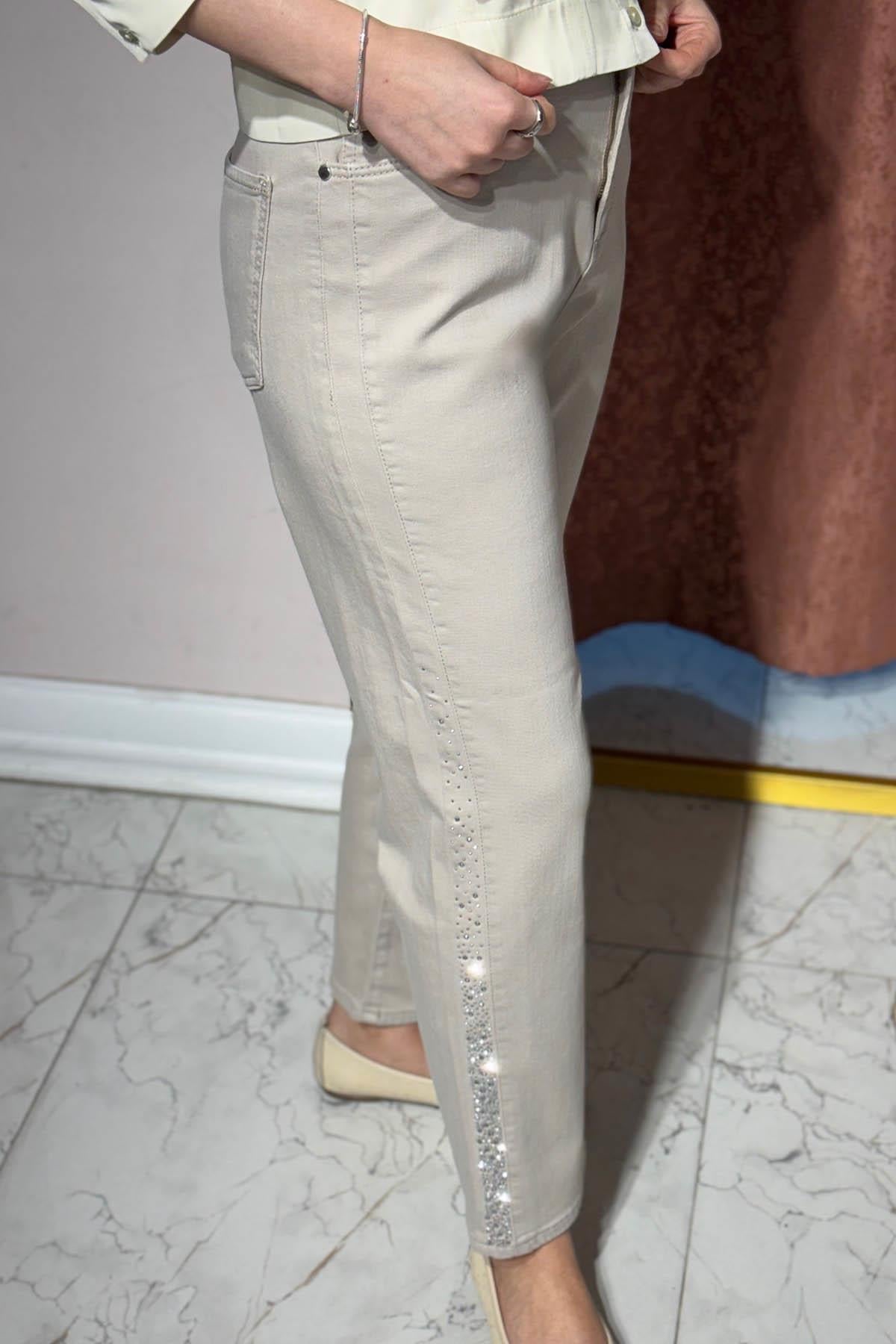 FUAT GÜRŞEN Pantolon 26Y-5413 Bej
