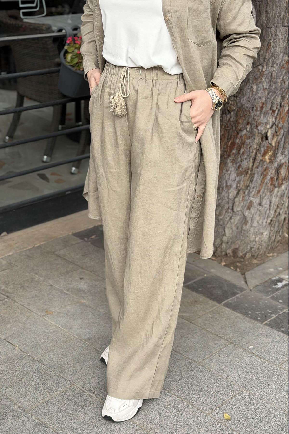 FUAT GÜRŞEN Pantolon 26Y-5435 Haki