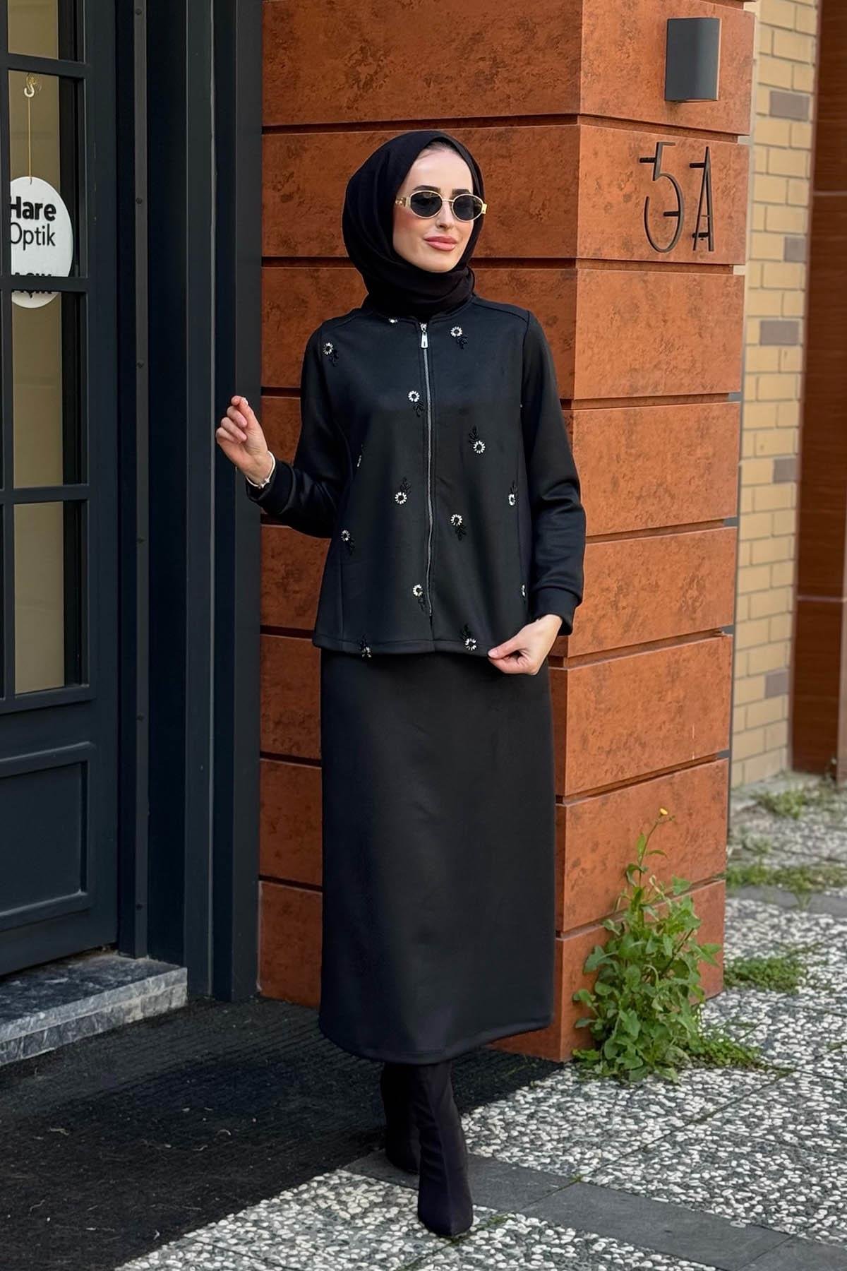 FUAT GÜRŞEN Takım 25K-4615 Siyah