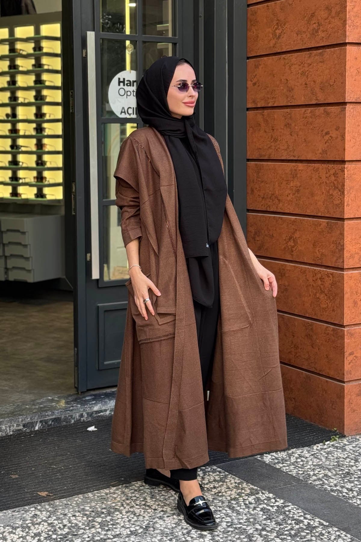 FUAT GÜRŞEN Triko Kap 26K-6926 Kahve