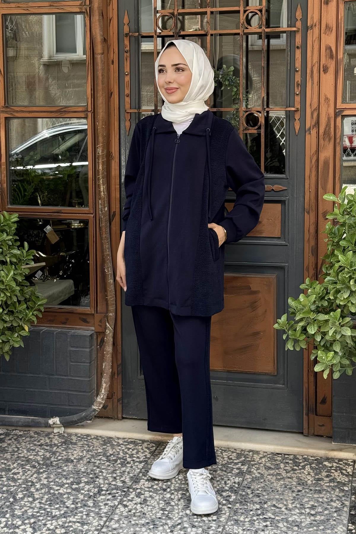 Gala-Xi Pantolonlu Takım 10002521114011 Lacivert
