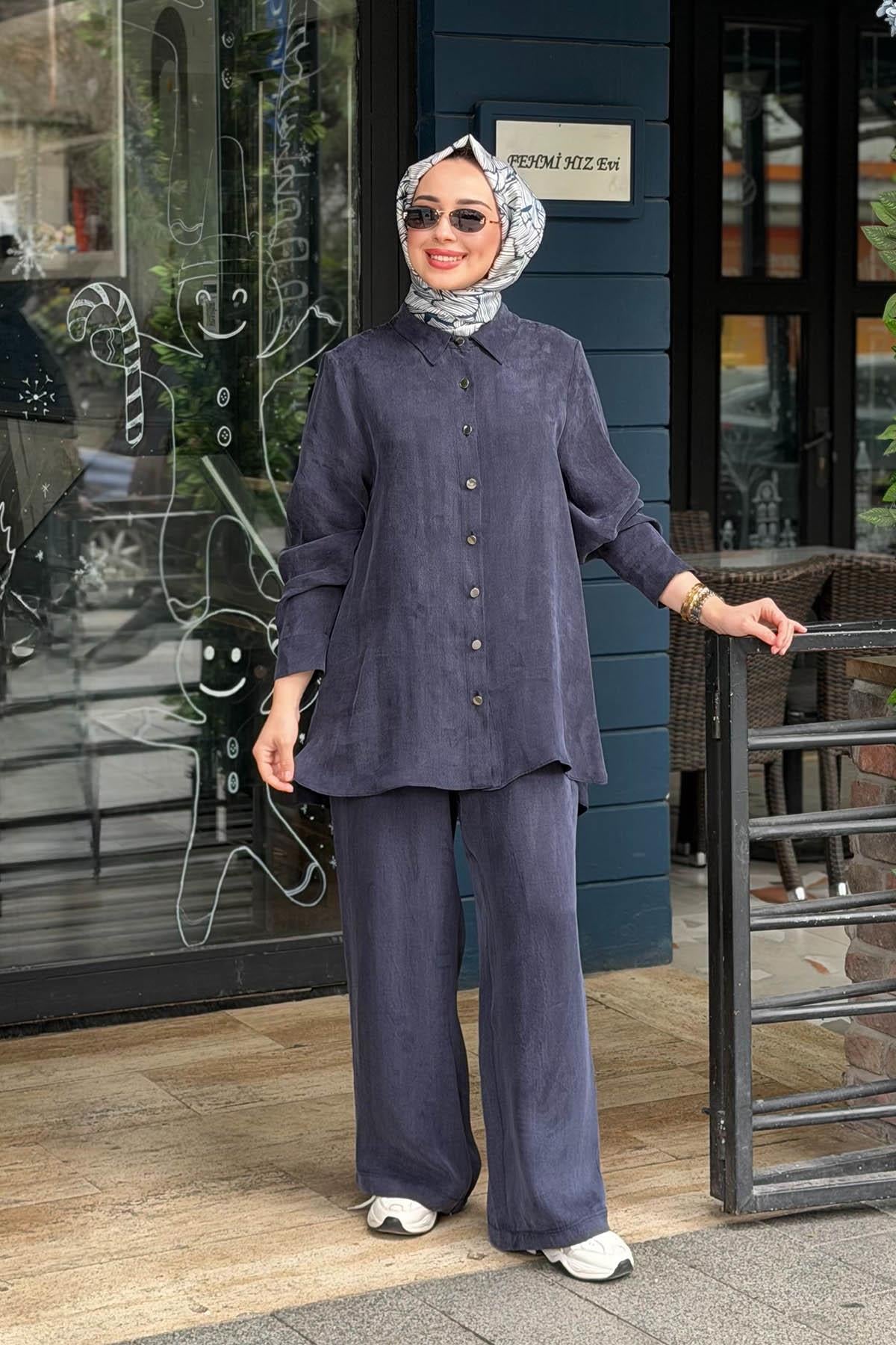 Gala-Xi Pantolonlu Takım 10002611514015T Lacivert