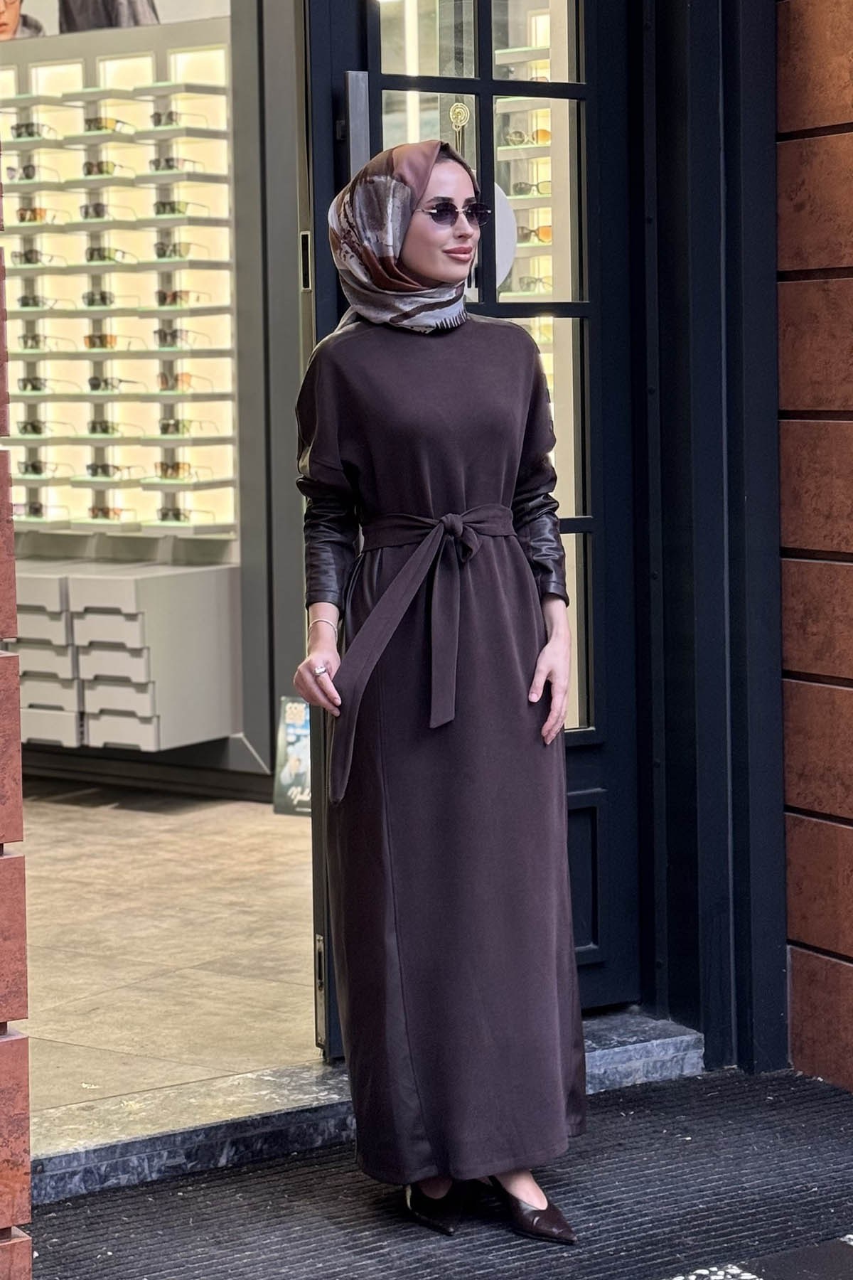 Green JADE Elbise 5000 Kahve