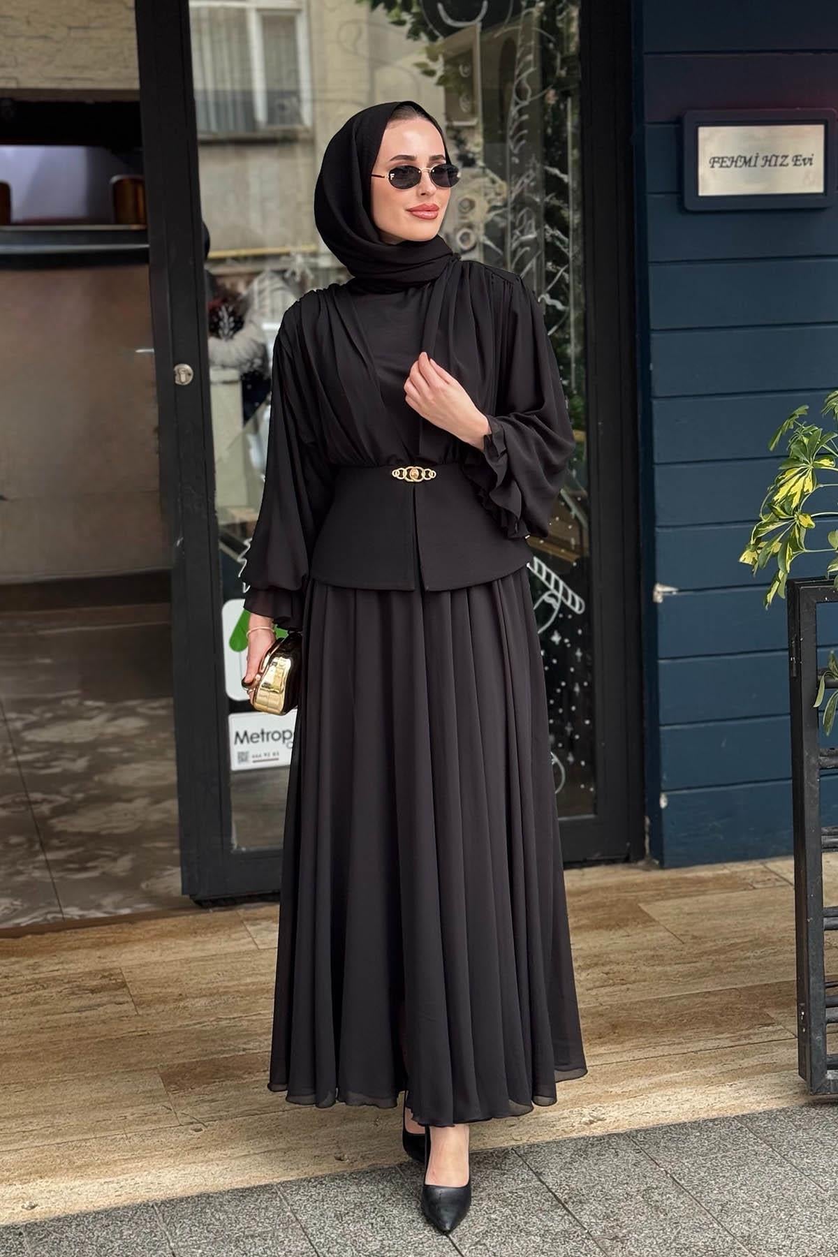 Green Jade Etekli Takım 5025 Siyah