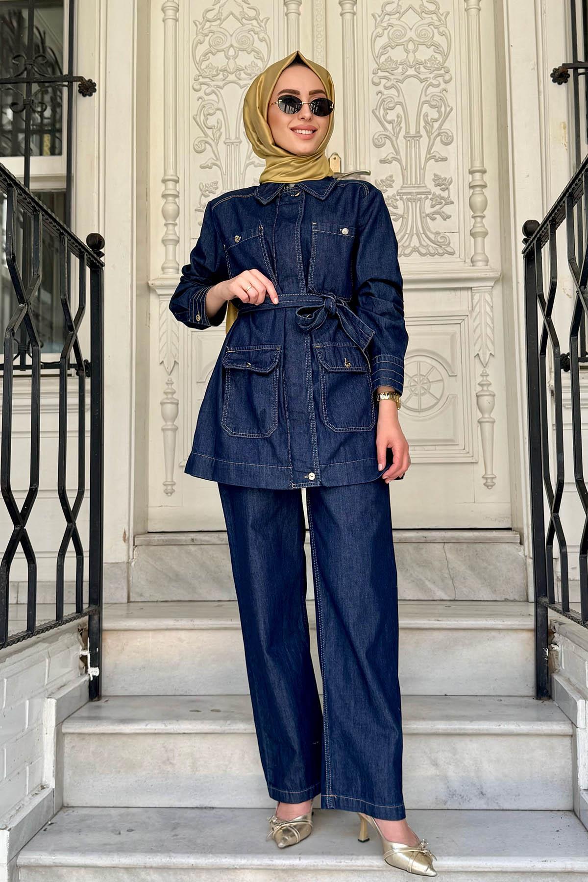 HILAY Hawana Pantolonlu Takım HLY0125Y101.038 Lacivert