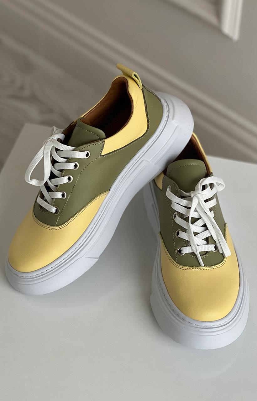 İLVİ Spor Ayakkabı 00041-Y23 Yeşil