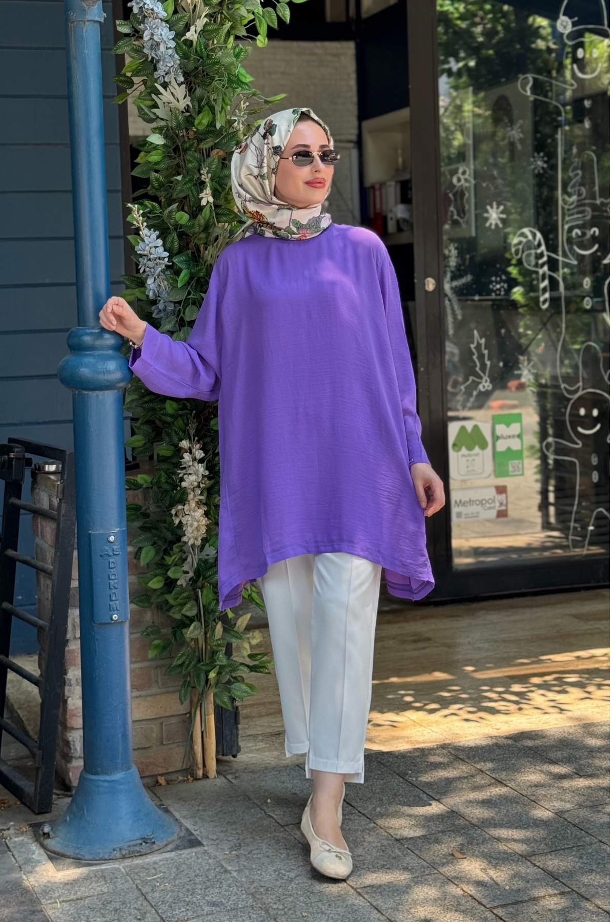 İNVEE Caz Tunik 7104 Lila