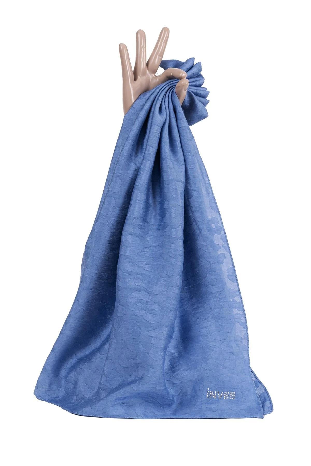 İNVEE Eşarp 1347 Mavi