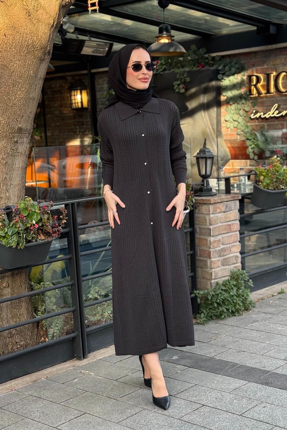 İNVEE Hırka 6975 Antrasit