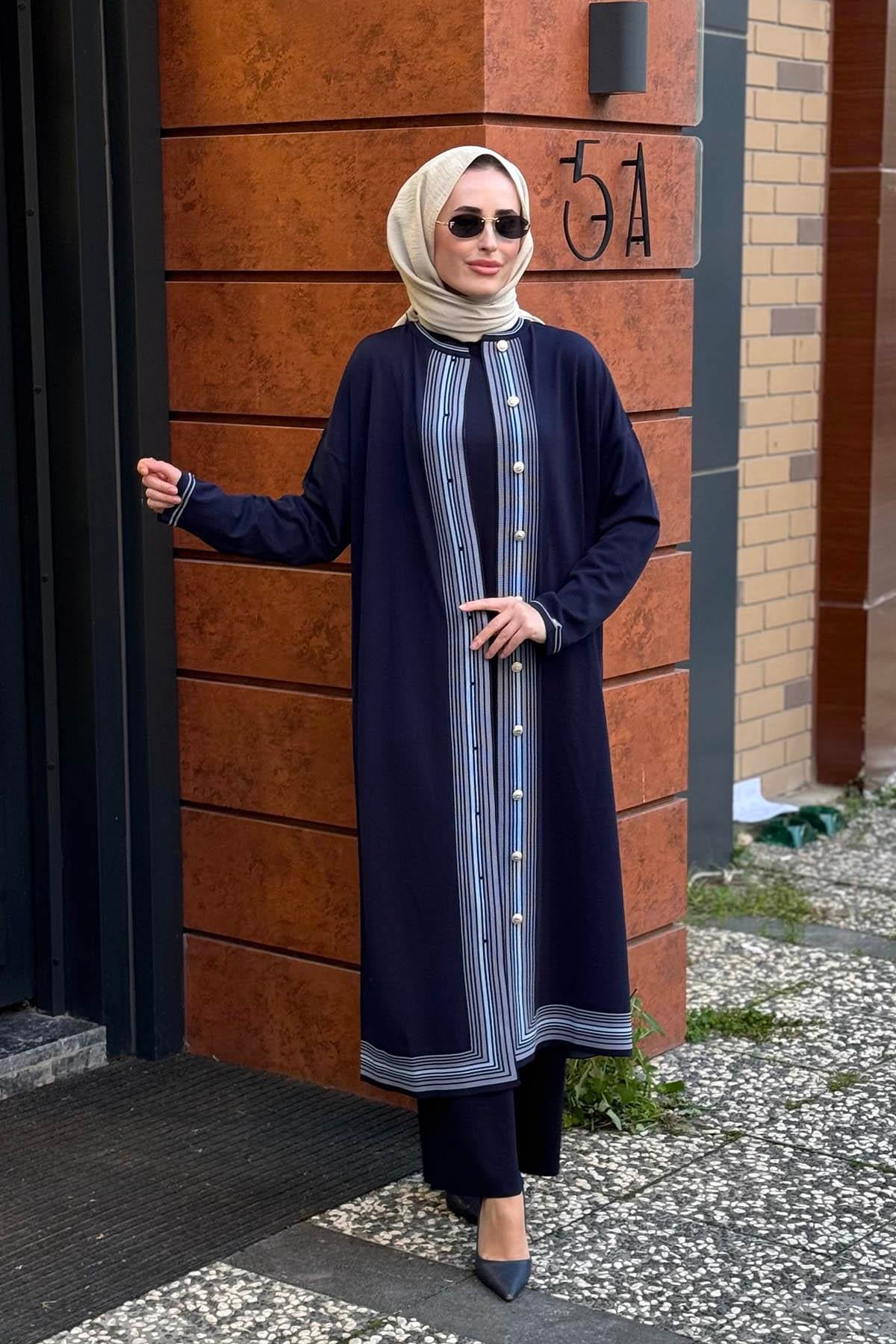 İNVEE Hırka 7134 Lacivert