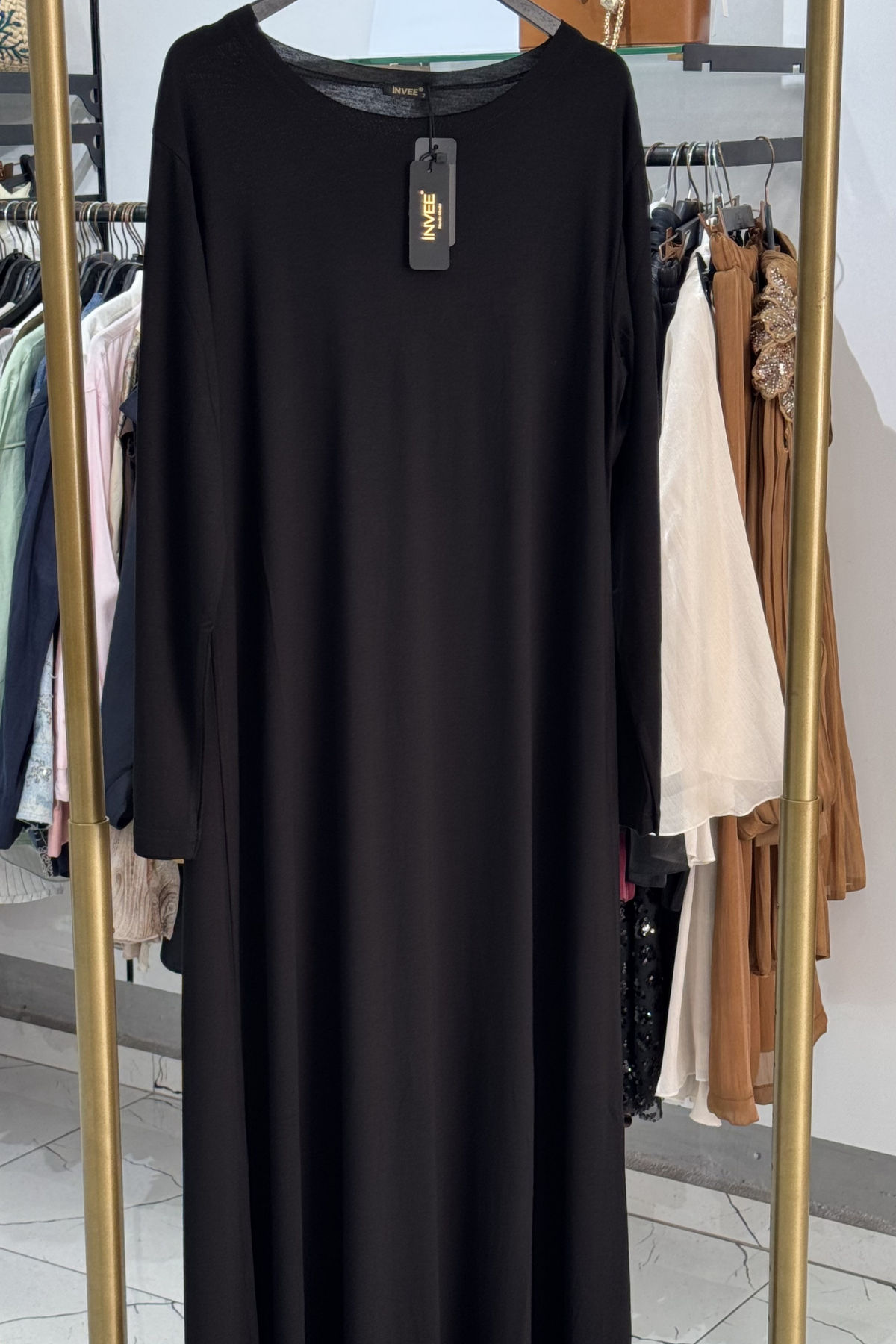 İNVEE  İç Elbise 6316 Siyah