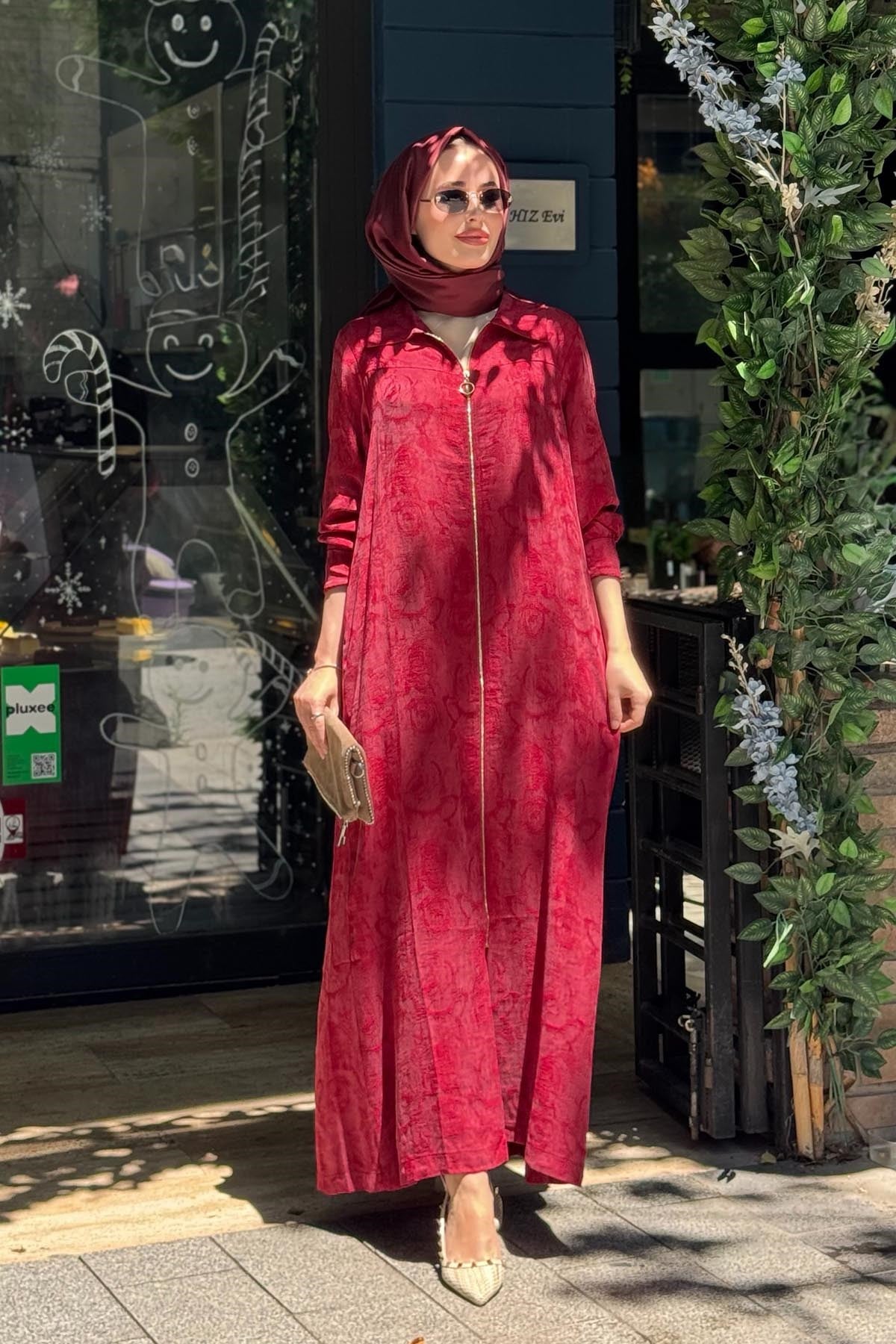 İNVEE Kap 7107 Bordo