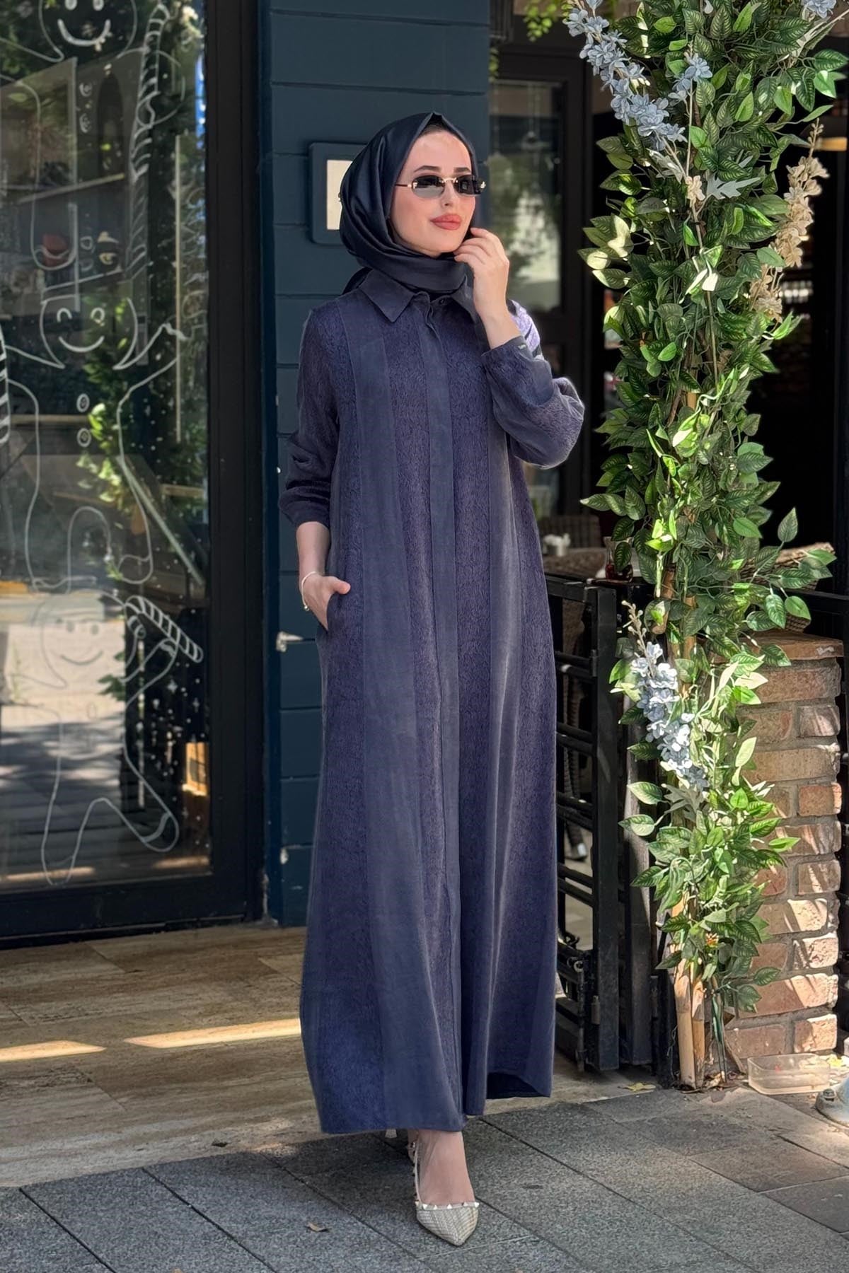 İNVEE Leydi Kap 7170 Lacivert