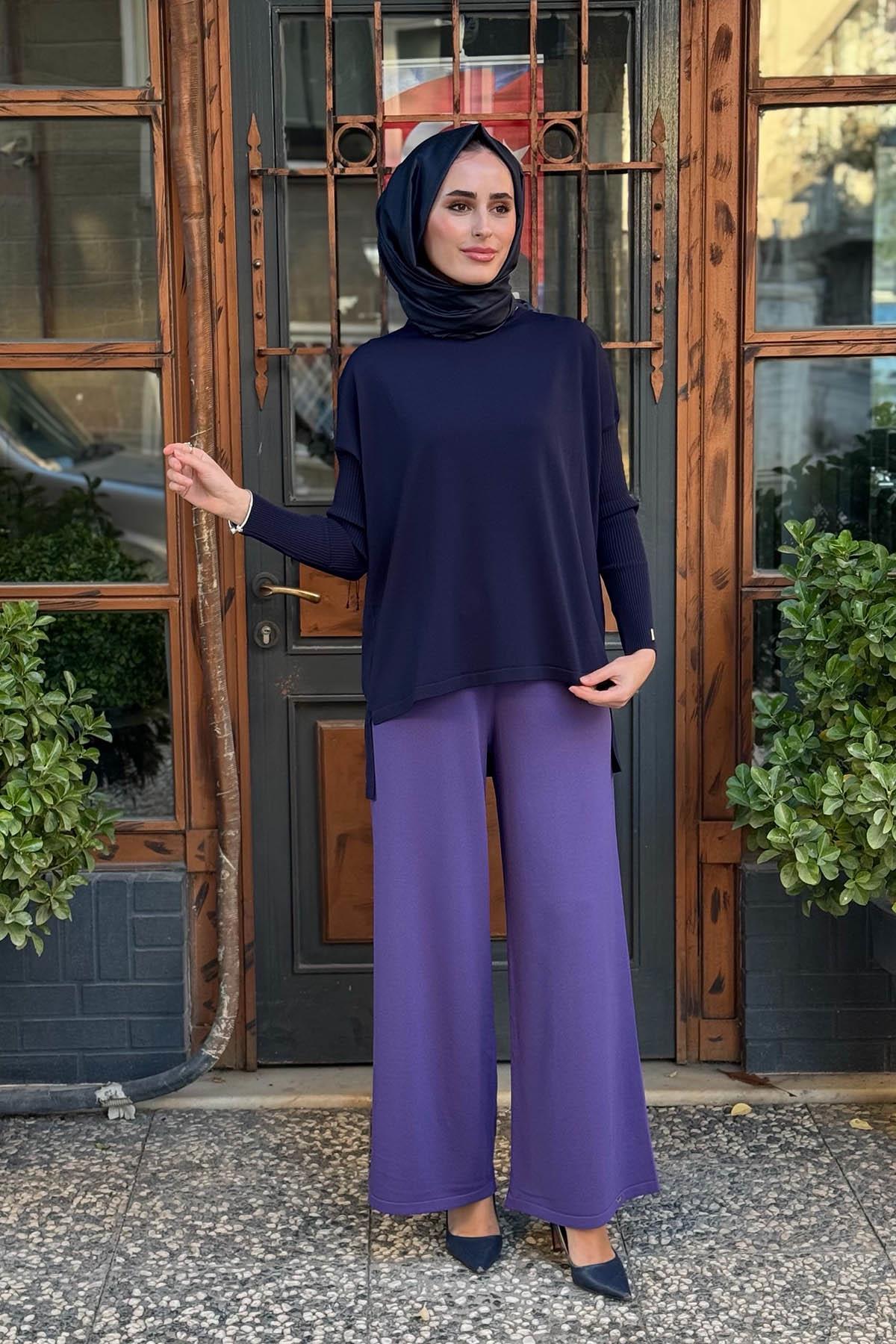 İNVEE Pantolon 5749 Mor