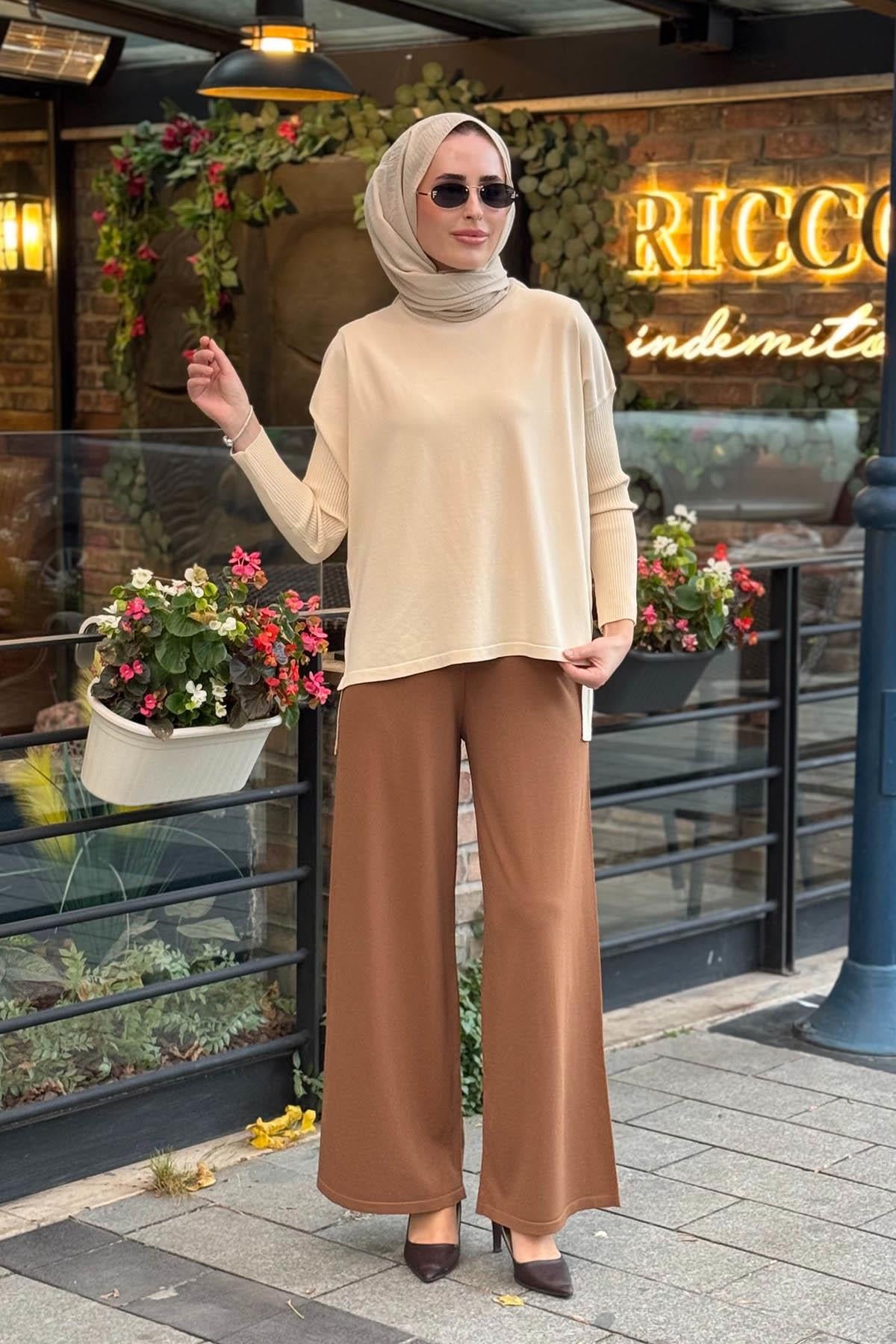 İNVEE Pantolon 5749 Toprak