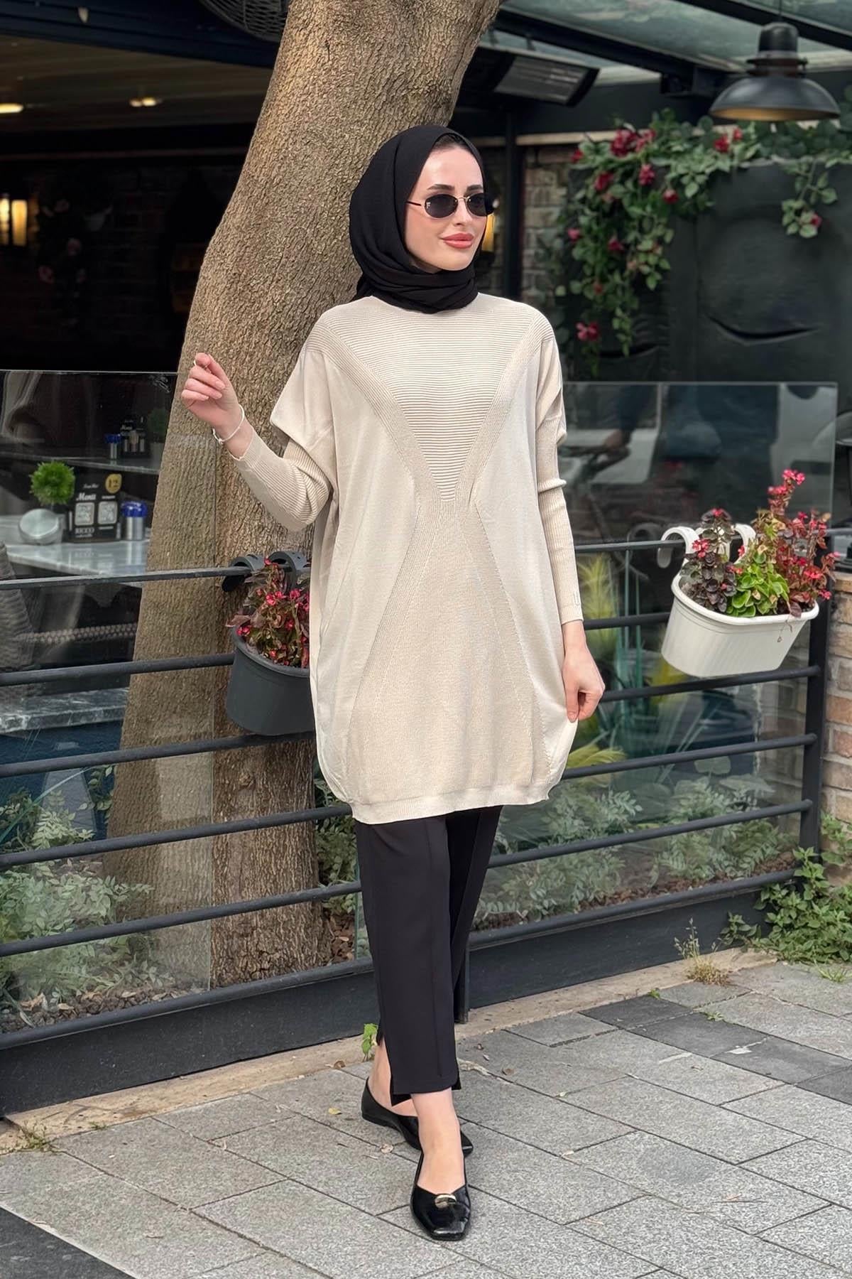 İNVEE Tunik 6923 Bej