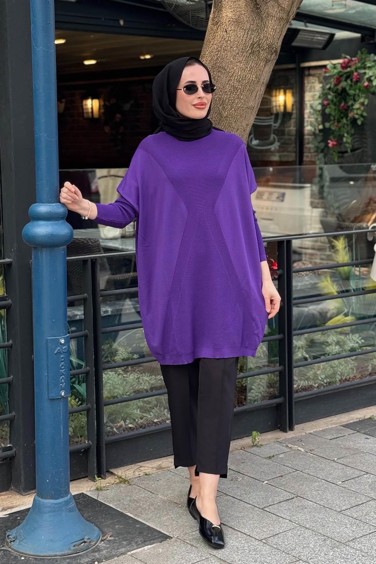 İNVEE Tunik 6923 Mor