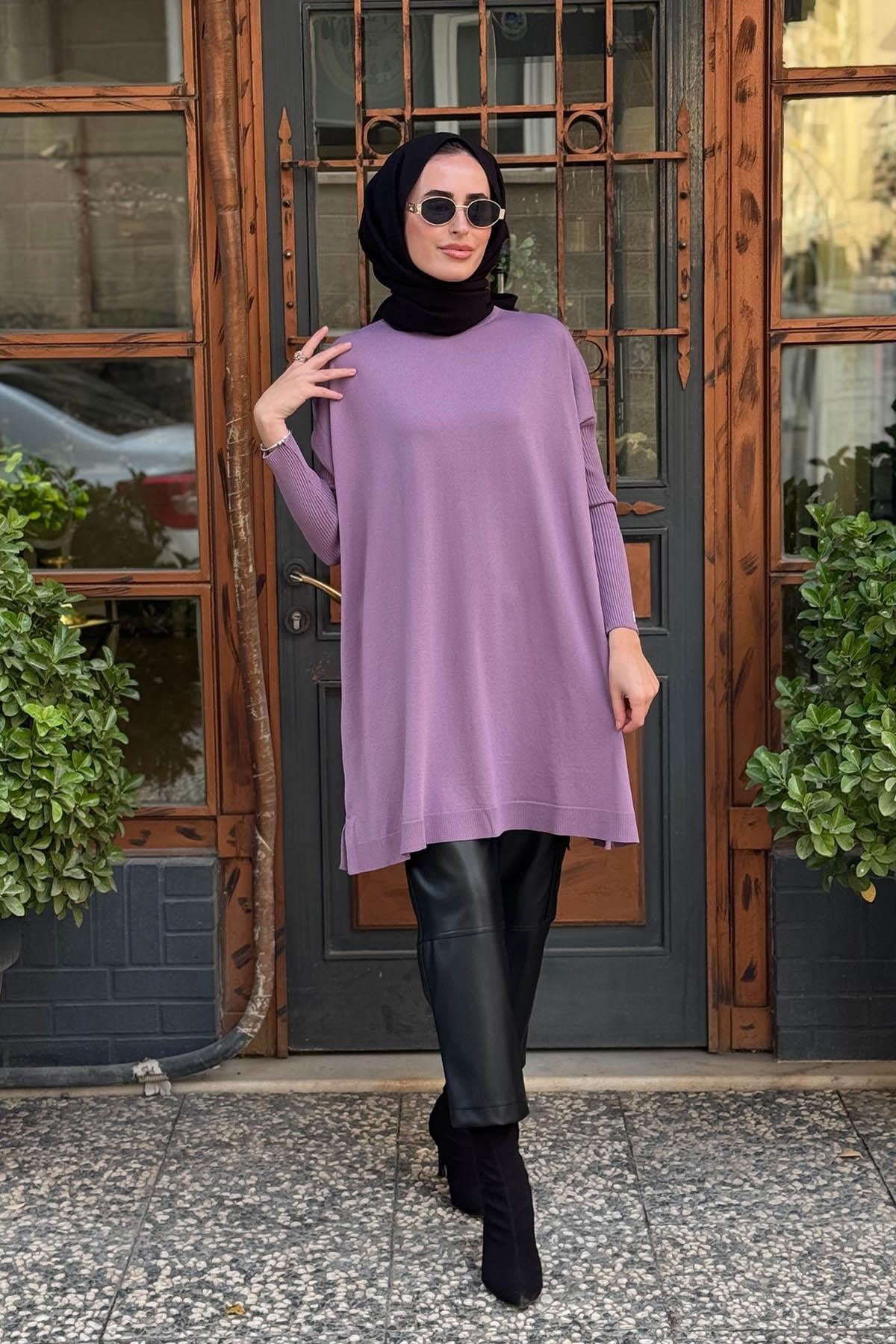 İNVEE Tunik 6976 Eflatun