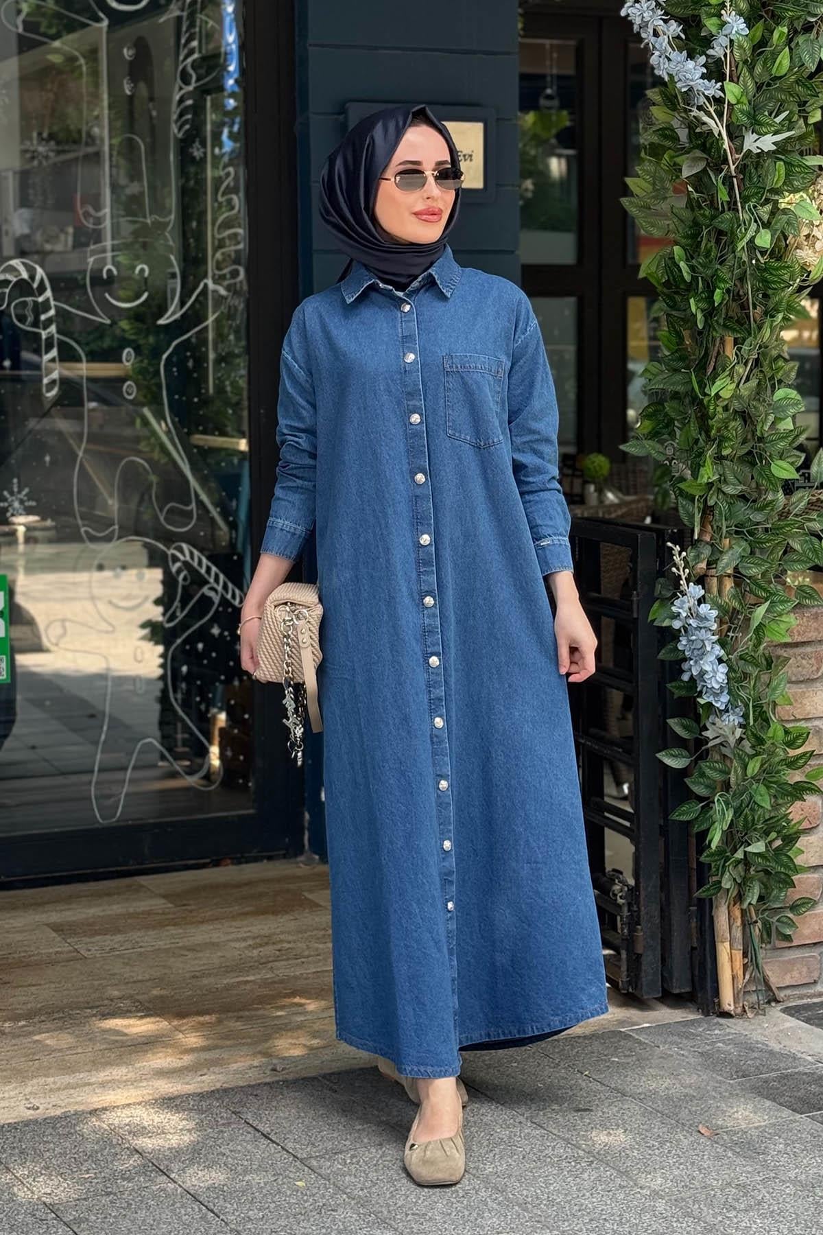 İNVEE Tunik 7191 İndigo