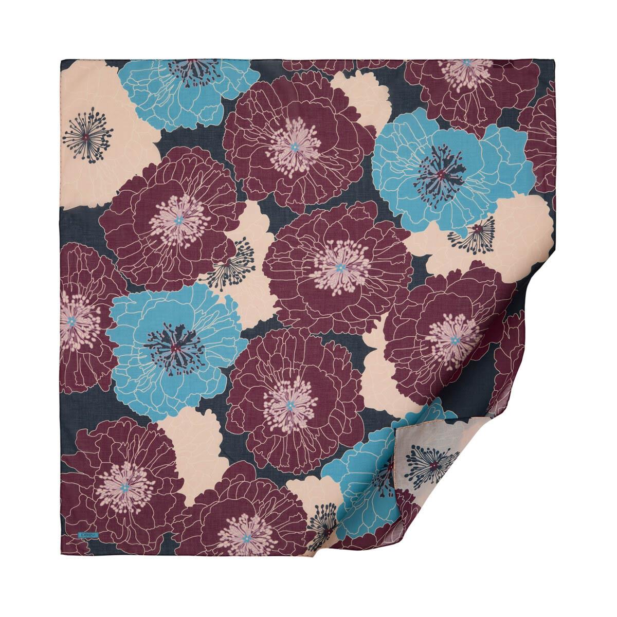 ipekevi Pamuk Eşarp 01413 Bordo Bej