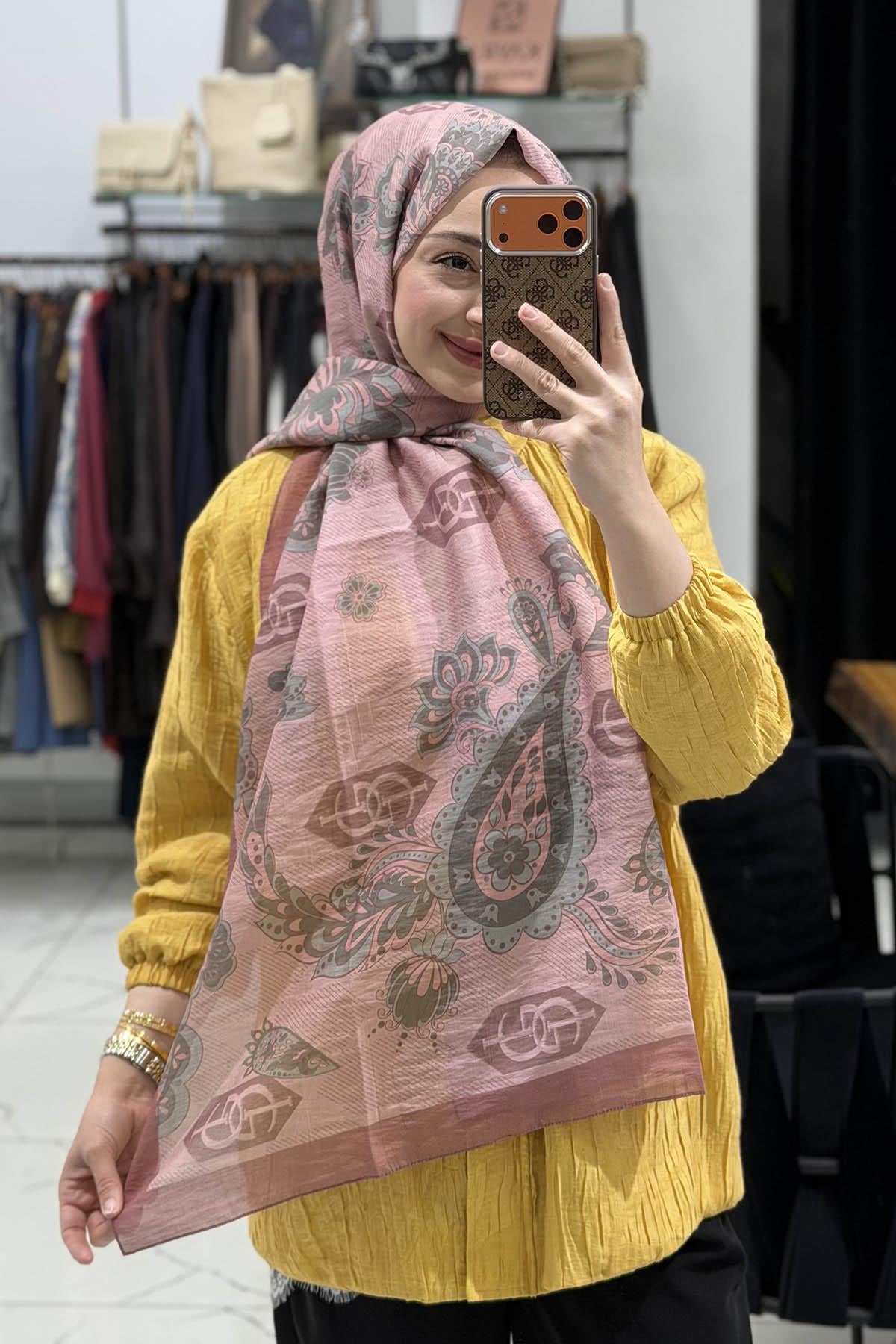 ipekevi Tensoft Şal 02268 Gül Pembe
