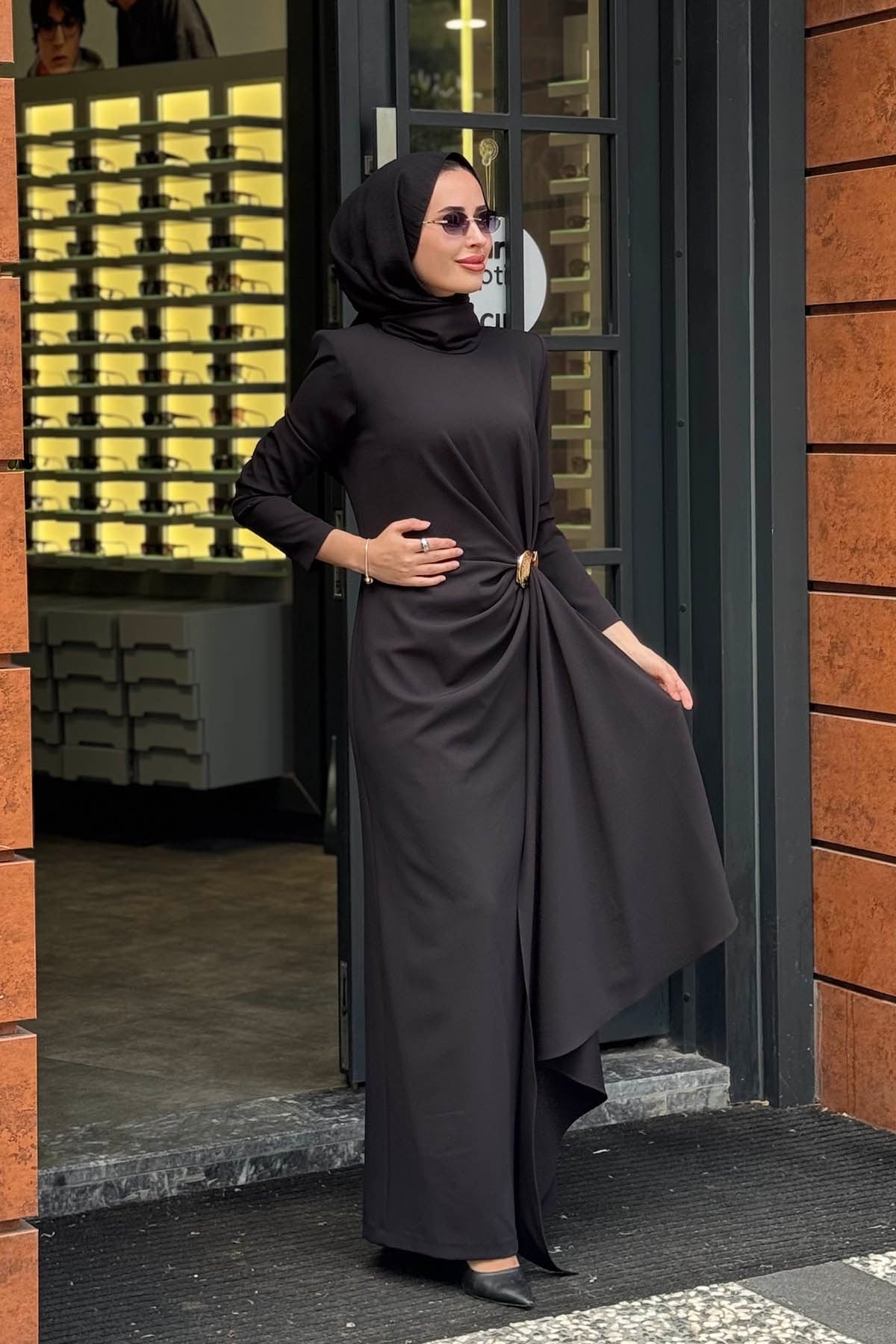 JAMİLA SARAH Enora Abiye FW27-3408 Siyah