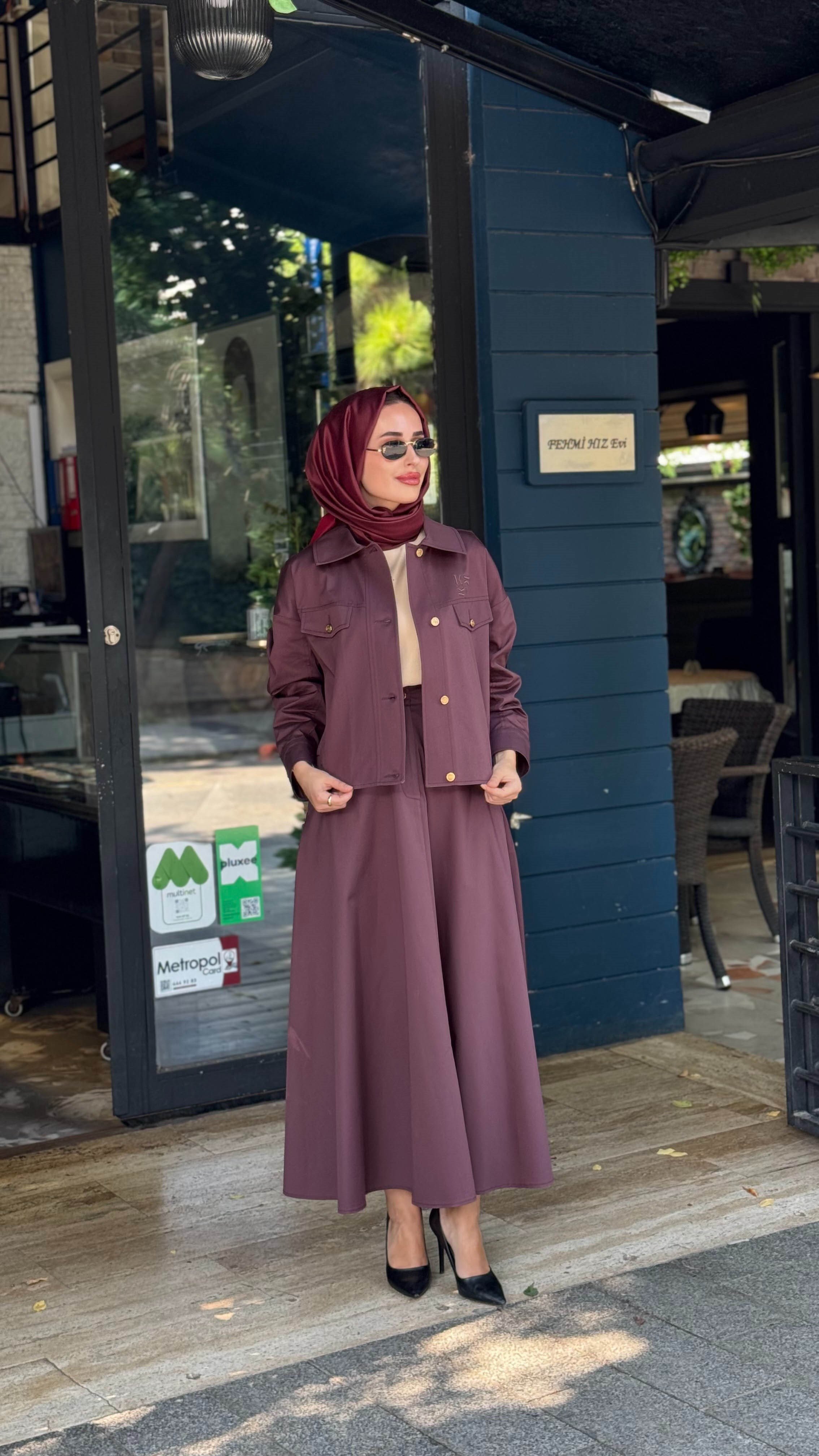 KAYRA Alt - Üst Takım KA-A26-16009 Kakao - Tozu