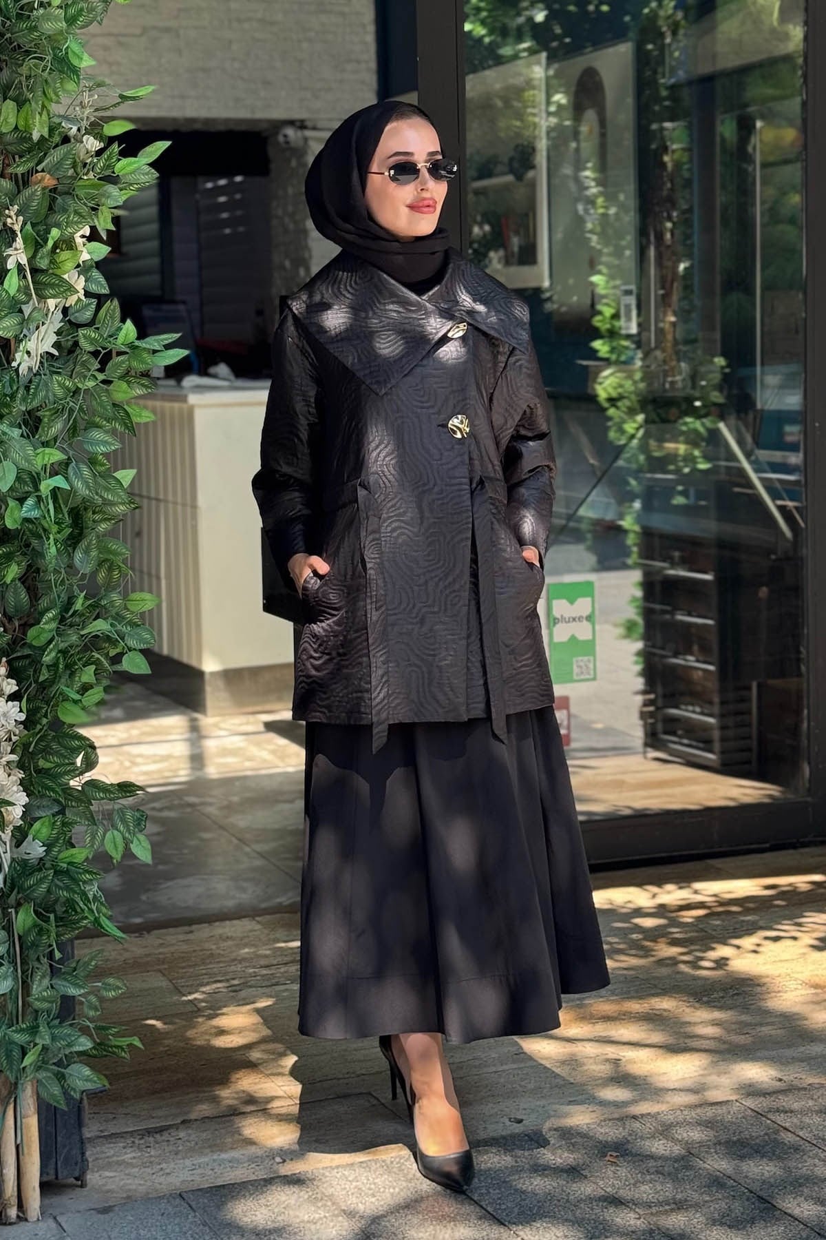 KAYRA Ceket KA-A26-13035 Siyah
