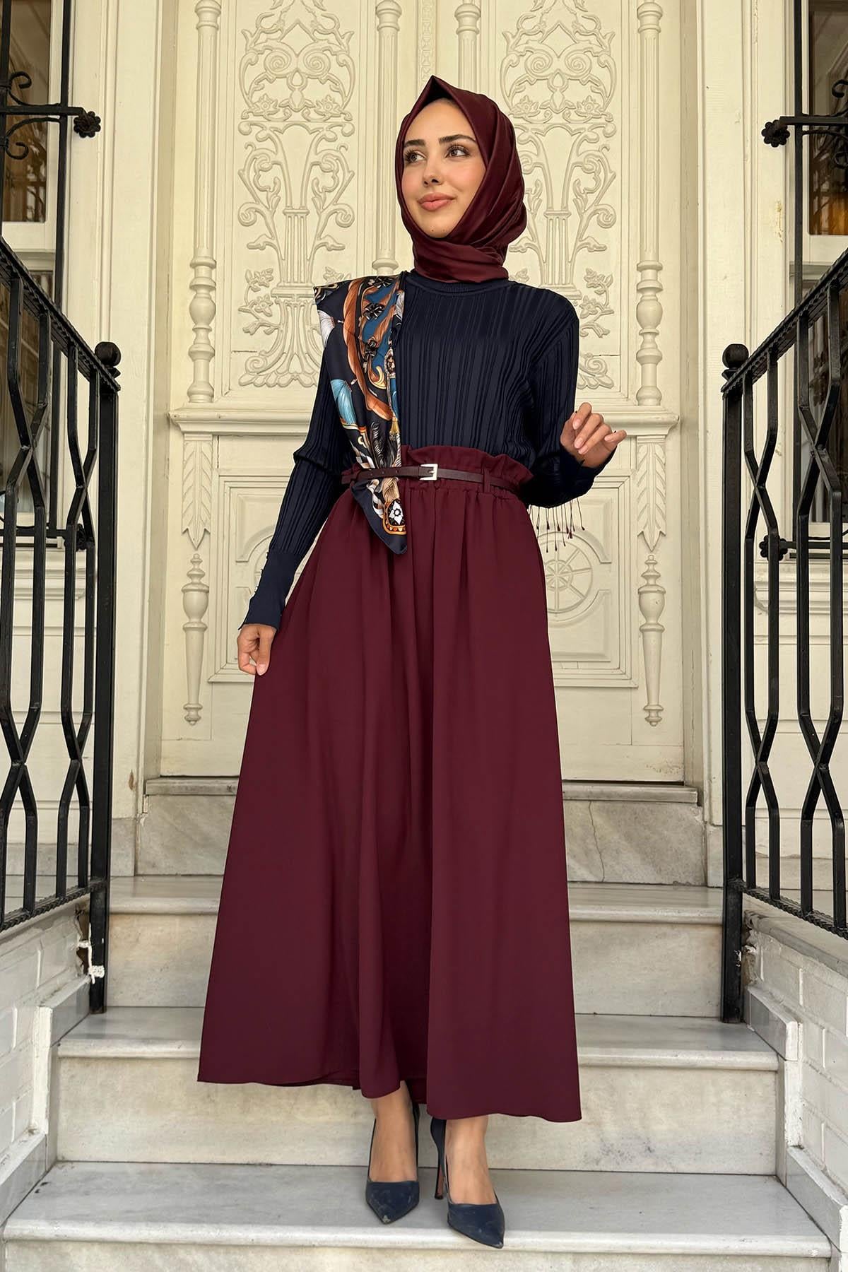 KAYRA Etek KA-A25-12024 Bordo