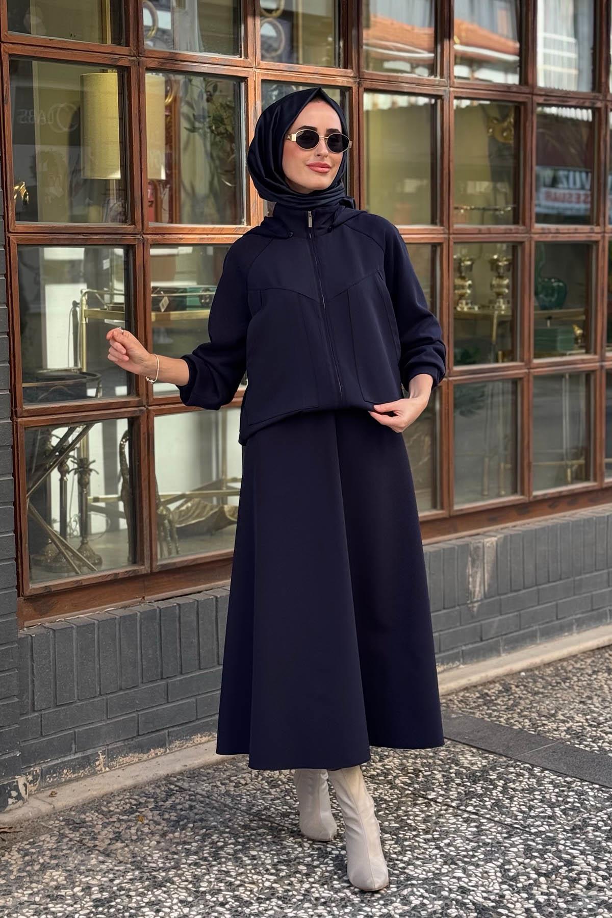 KAYRA Etekli Takım KY-A25-76020 Lacivert