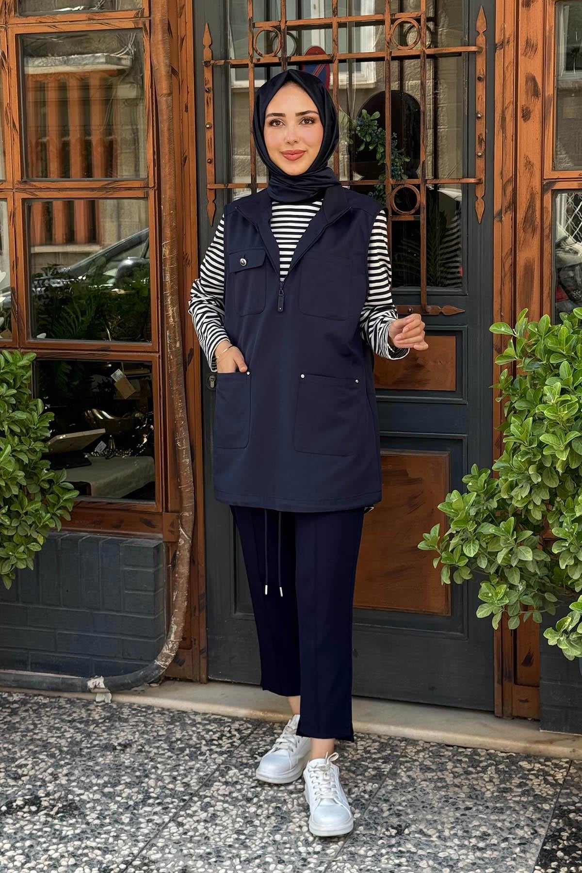 KAYRA İkili Takım KA-A25-16008 KOYU LACİVERT