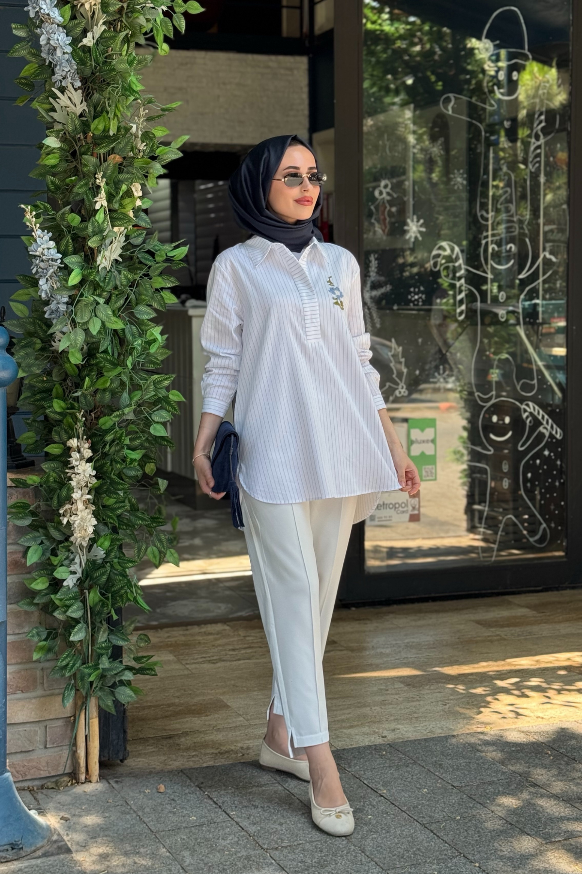 KAYRA Tunik KY-B26-81051 Mavi