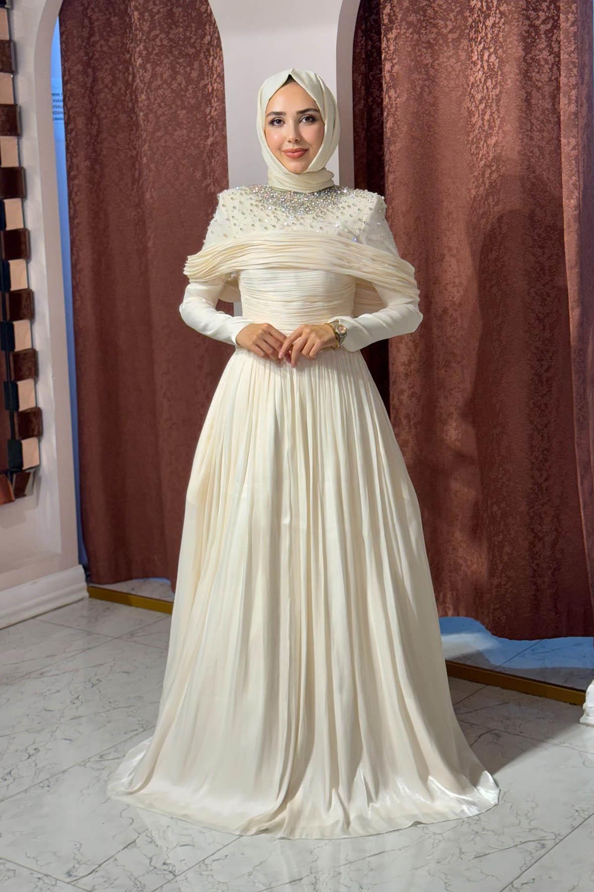 KENZEL Abiye 25207A Ekru