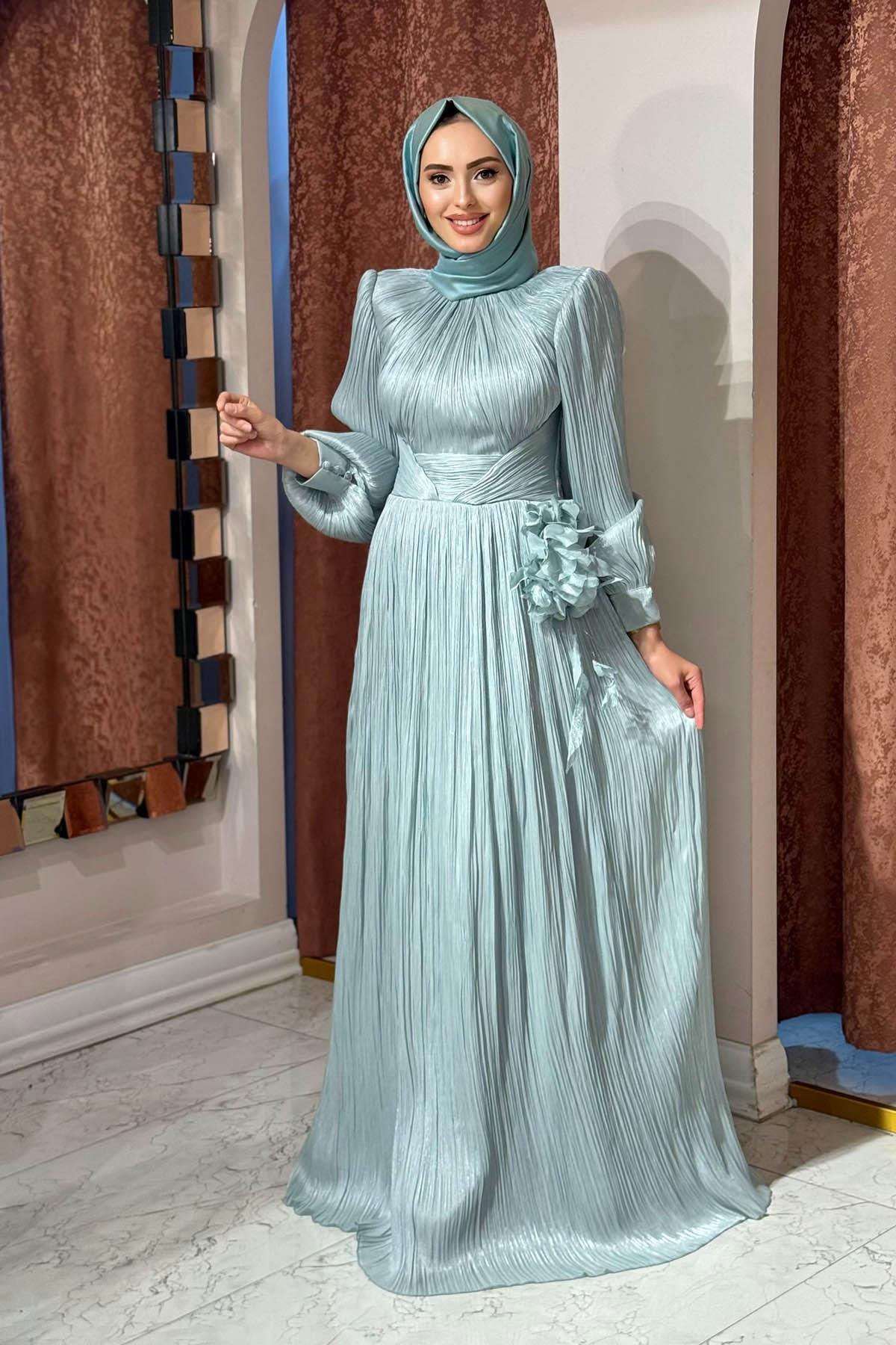 KENZEL Abiye 25208 Su Yeşili