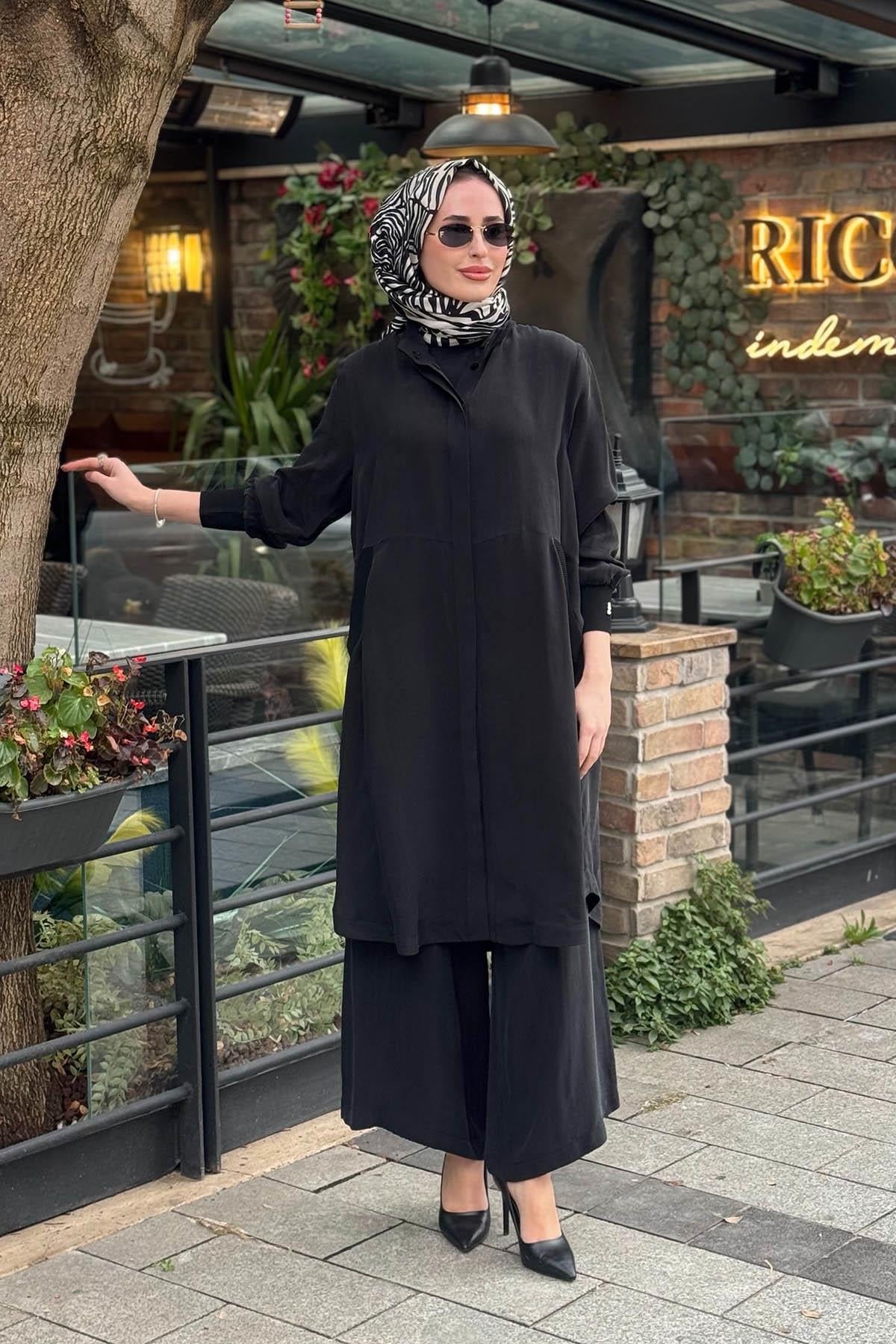 MİSS DALİDA Kap T26Y-8008 Siyah