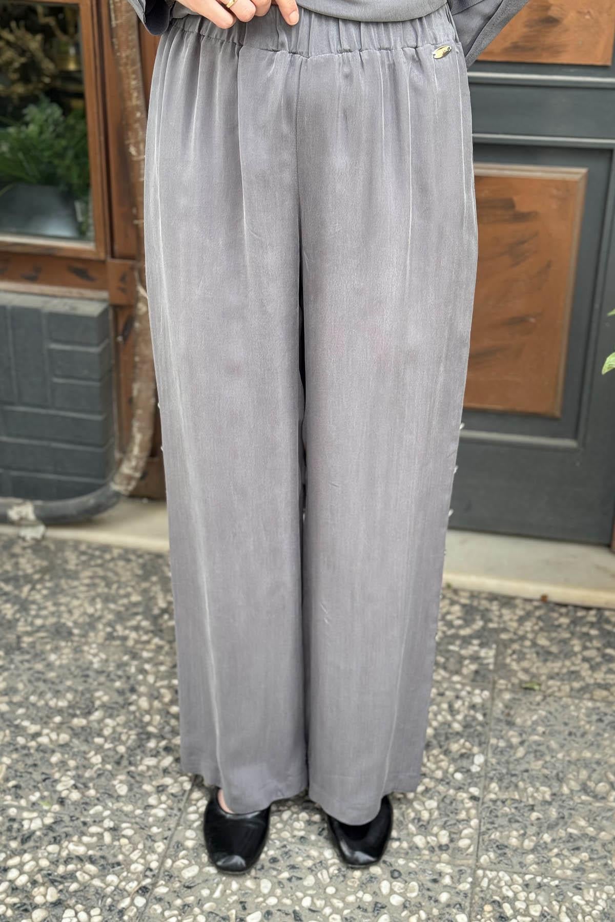 MİSS DALİDA Pantolon T25Y-7008 Gri