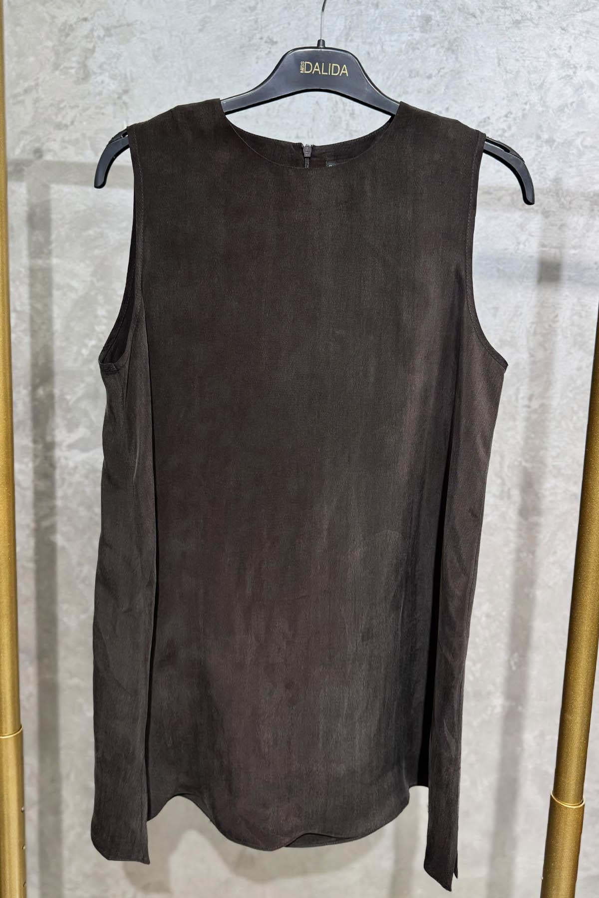MİSS DALİDA Tunik T26Y-6007 Kahve
