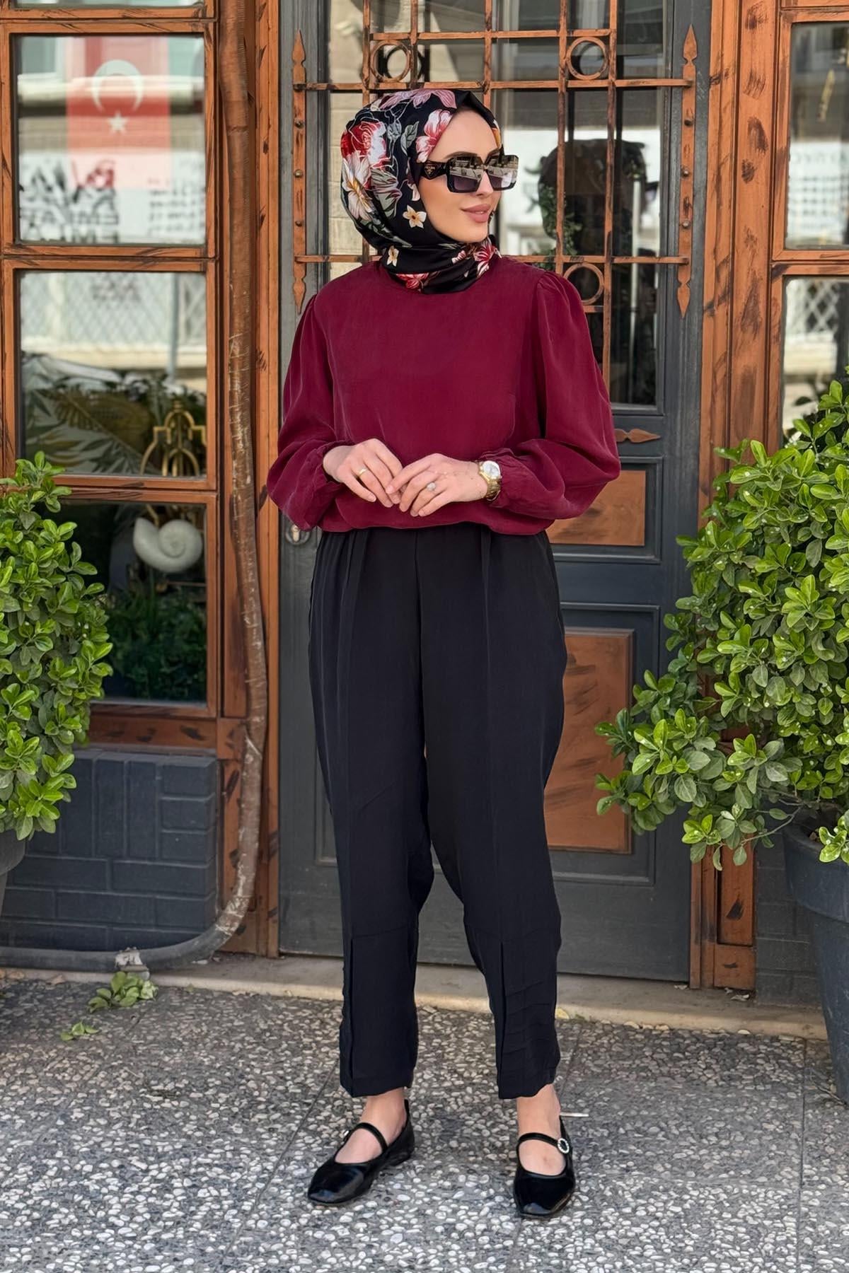 MissWhence Pantolon 37108 Siyah