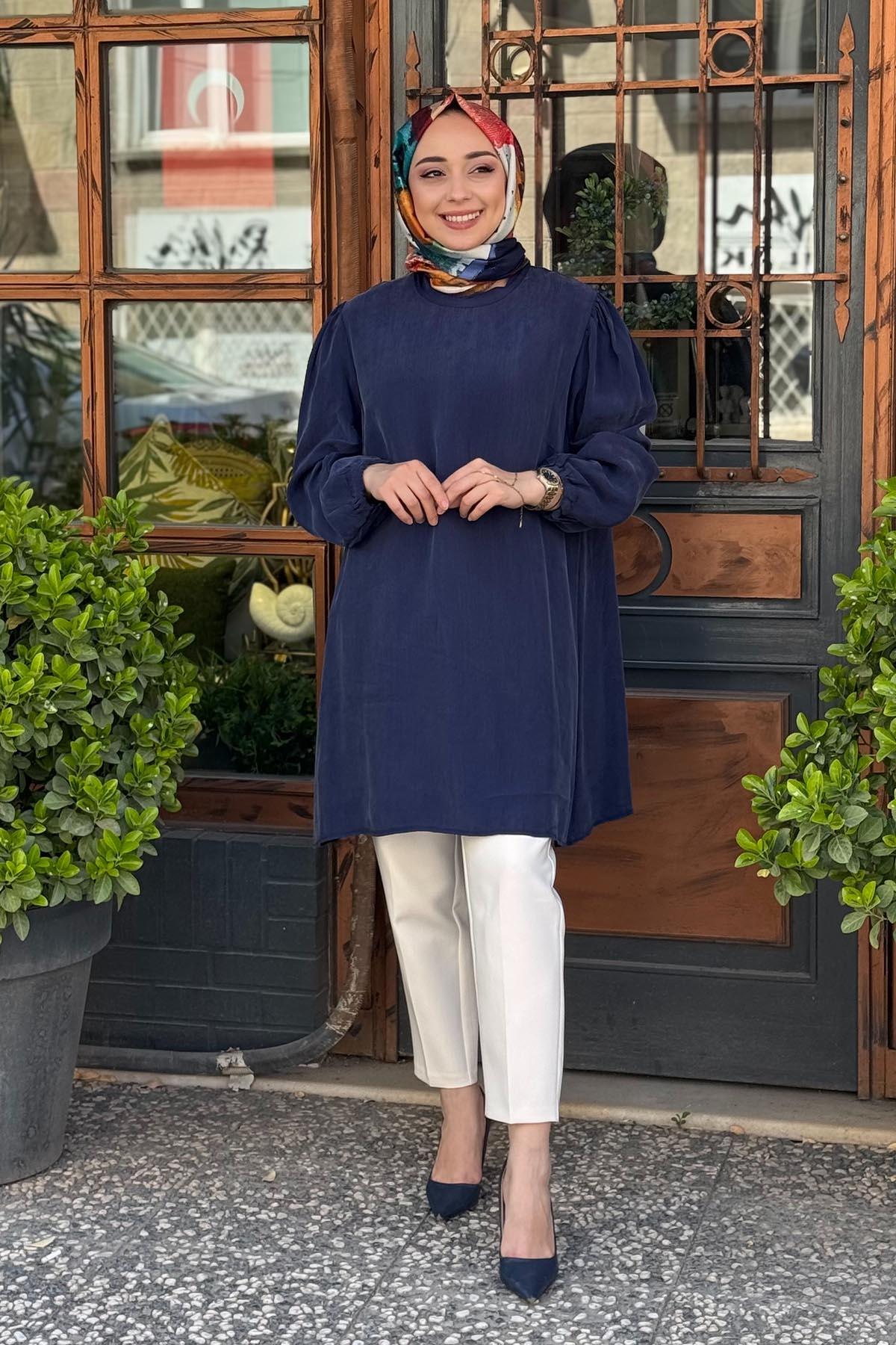 MissWhence Tunik 37025 İndigo