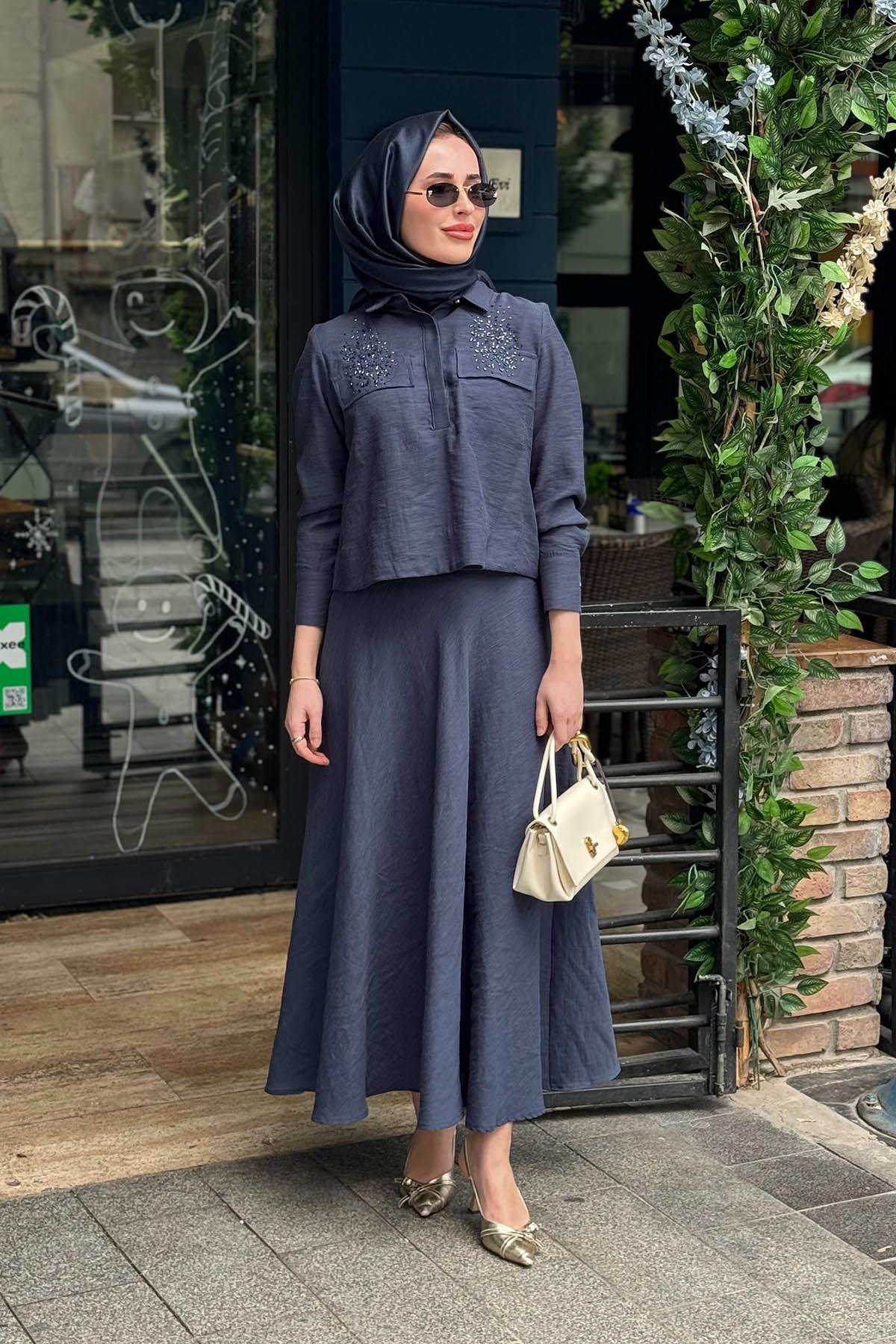 Moodbasic Etekli Takım MB24.712 Marin