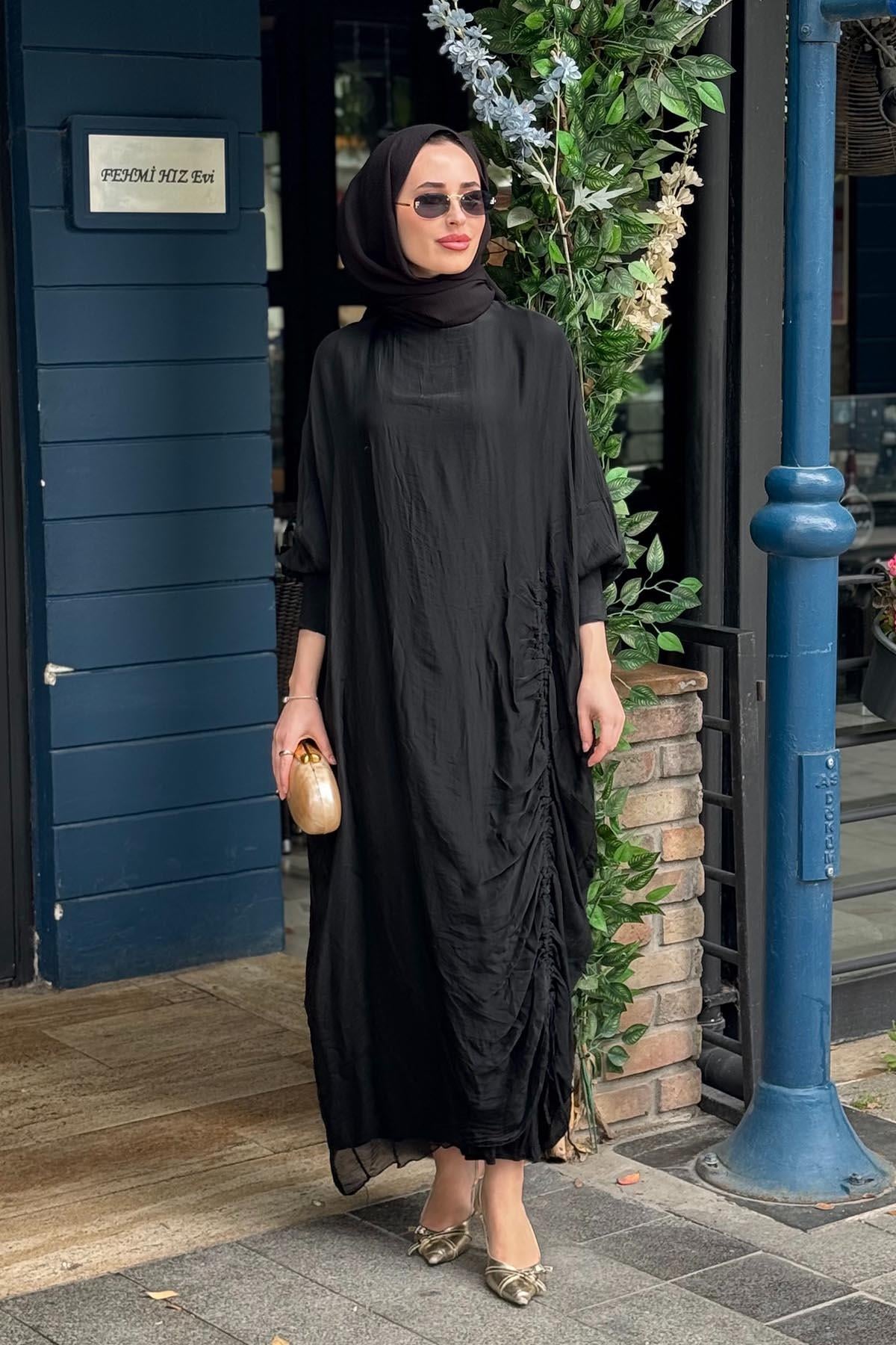 MOOR Belle Elbise 26S9009 Siyah