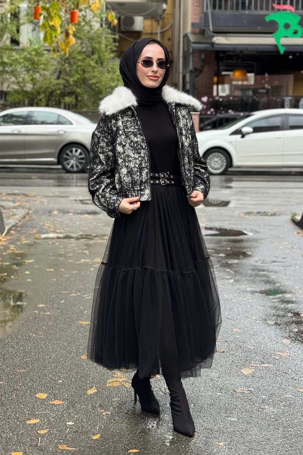 MOOR Ceket 25W6005 Siyah