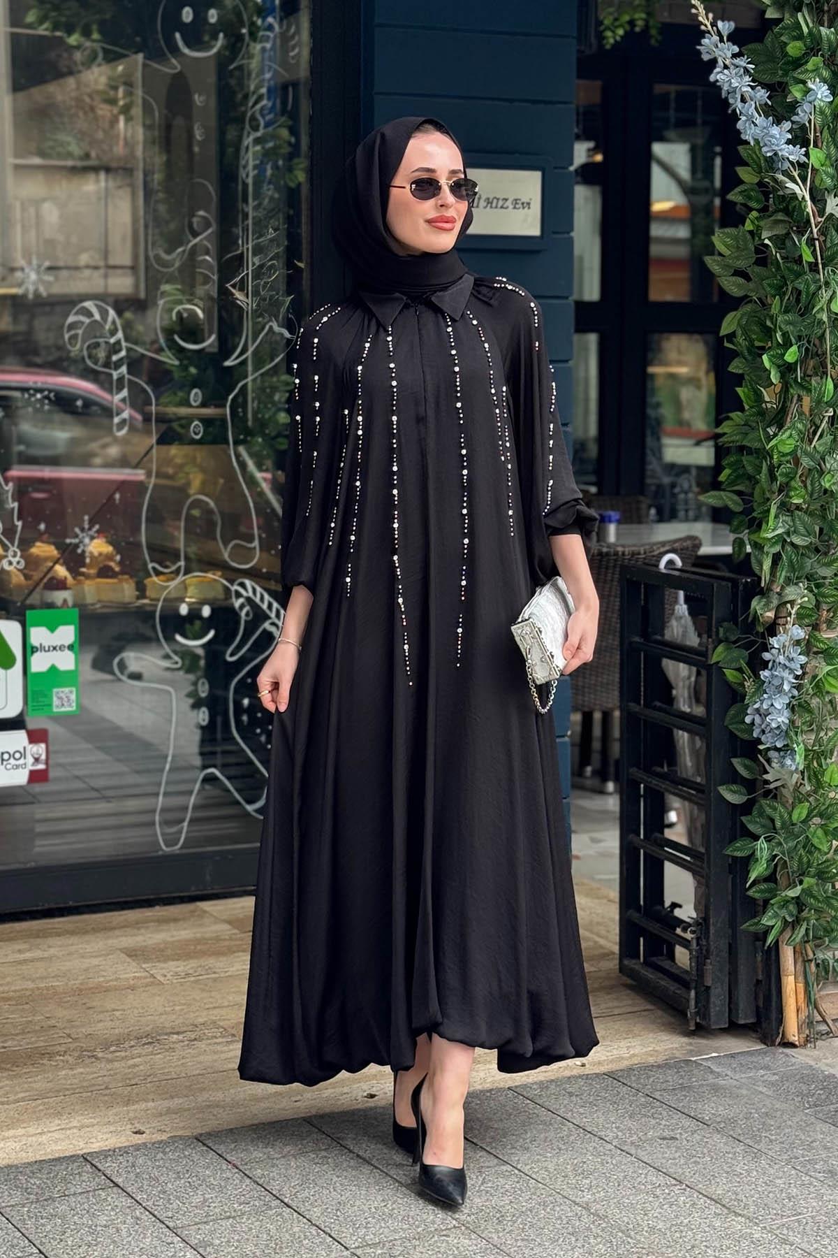 MOOR Elbise 26S5016 Siyah