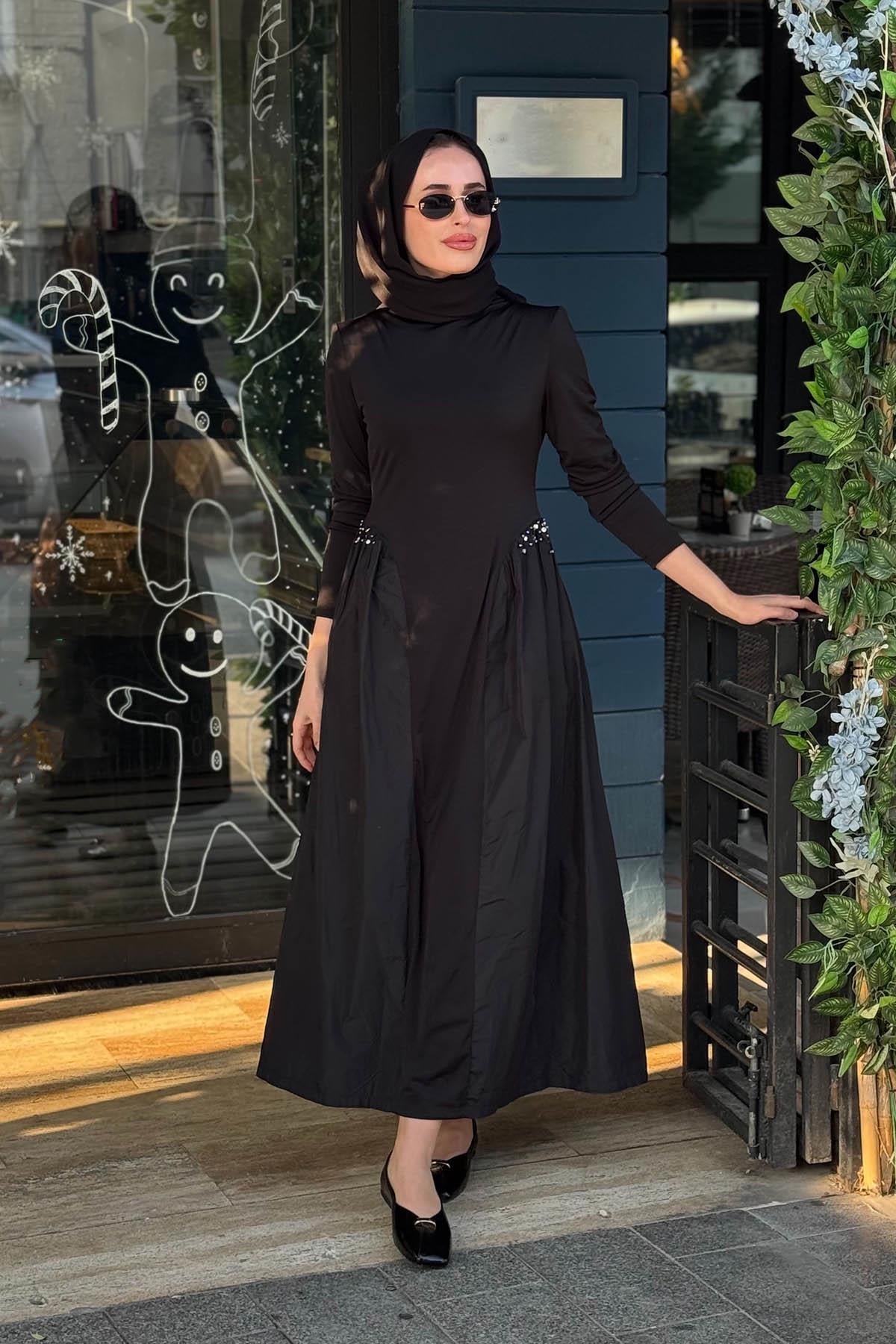 MOOR Elbise 26S5019 Siyah